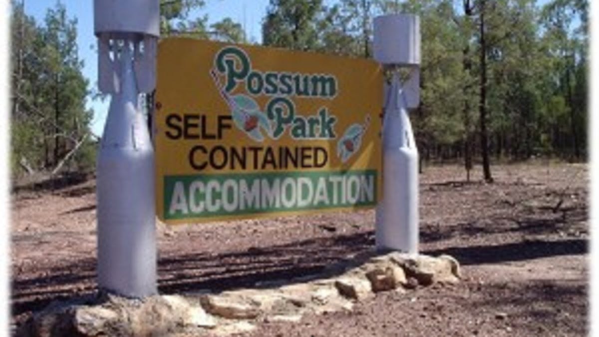 Entrance to Possum Park
