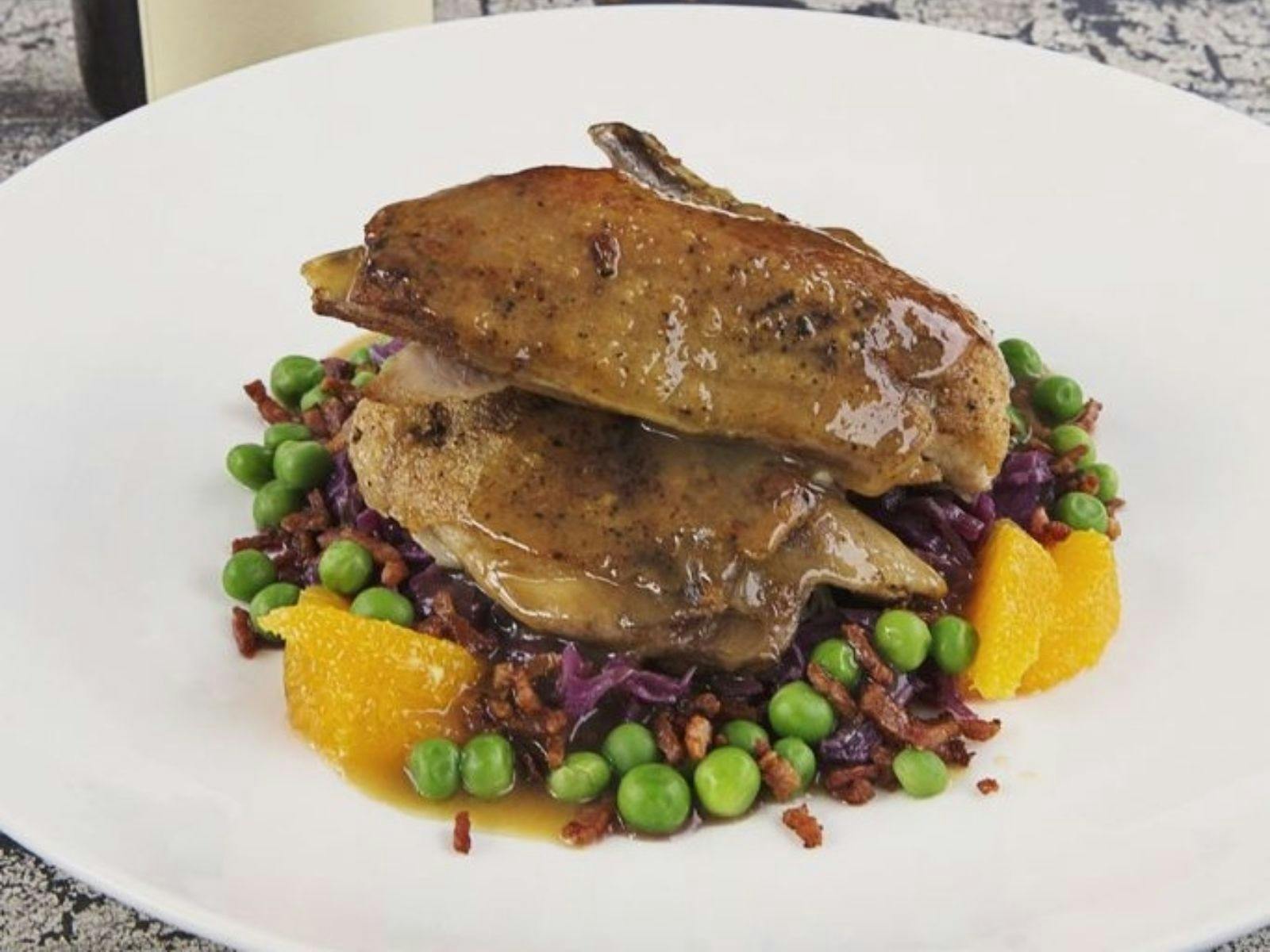 ビストロ モリンズ メインズ ダックとモリンズ シラーズ