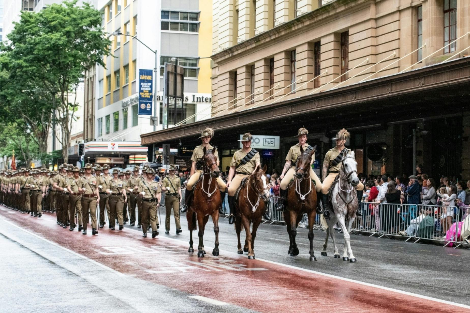 Armoured Corps mounted lead