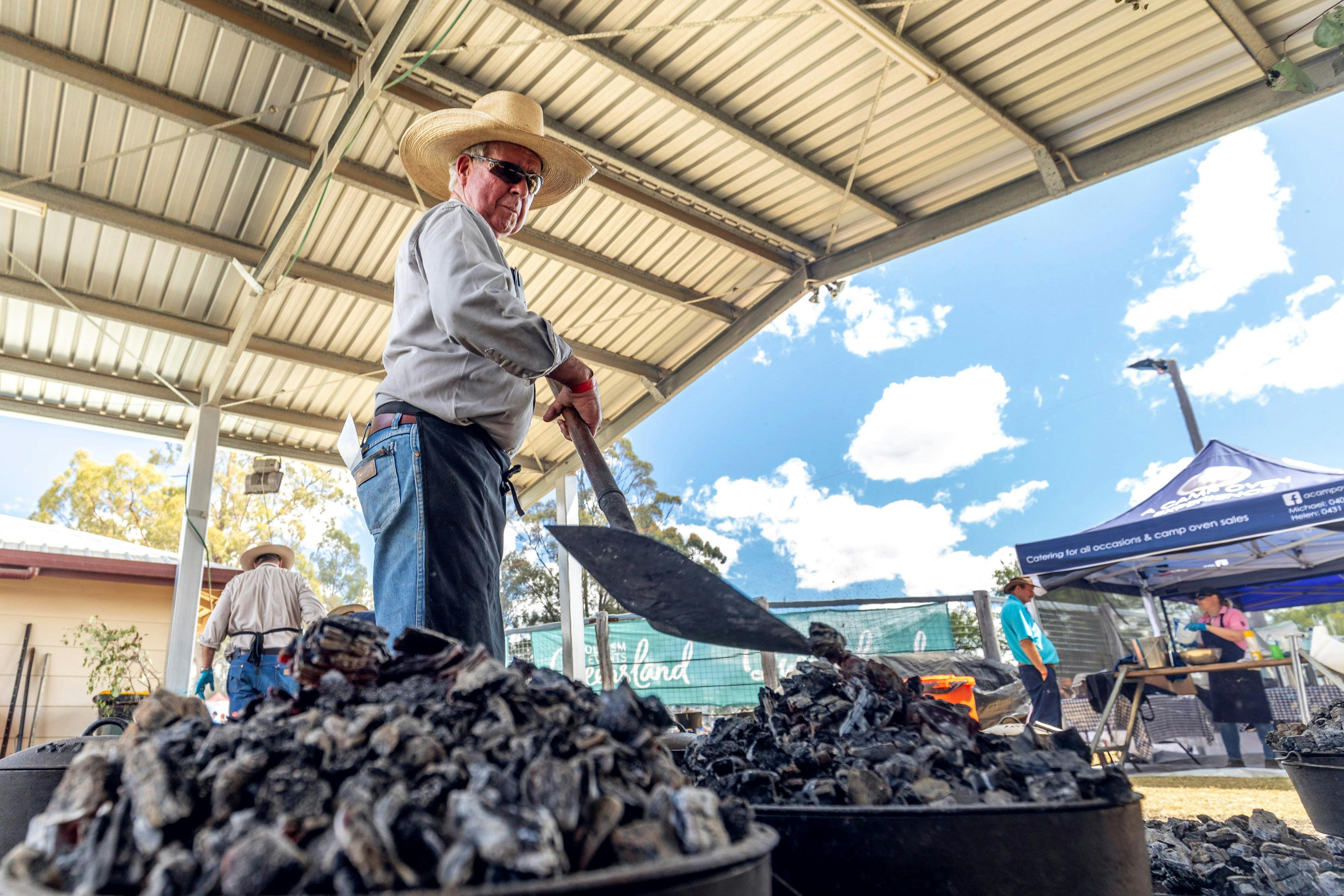 Australian Camp Oven Festival cooks