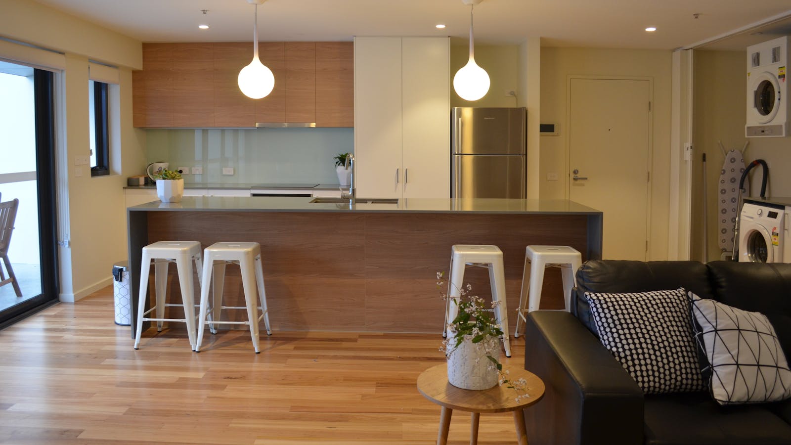 Spacious open plan living