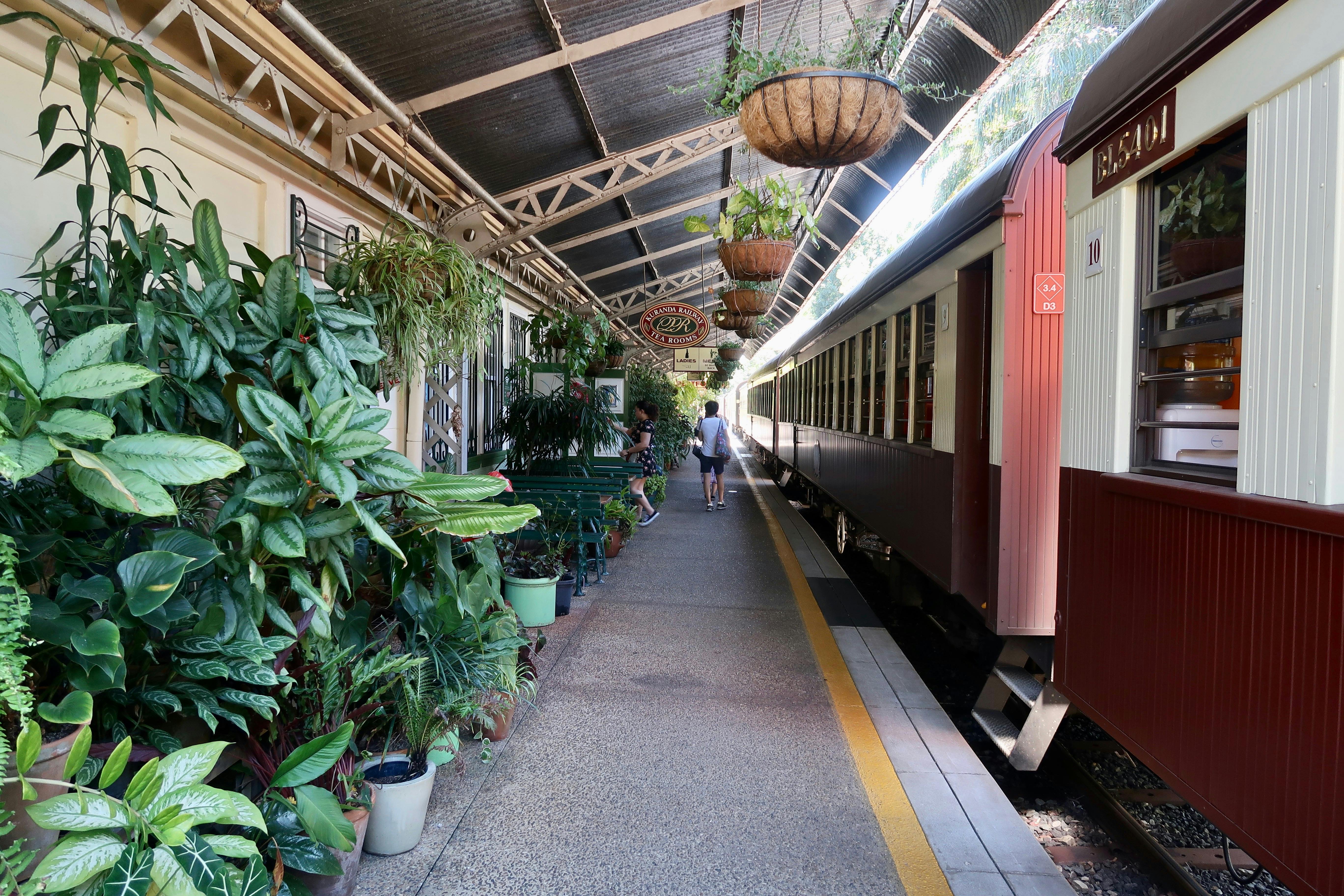 the historic Kuranda railway station