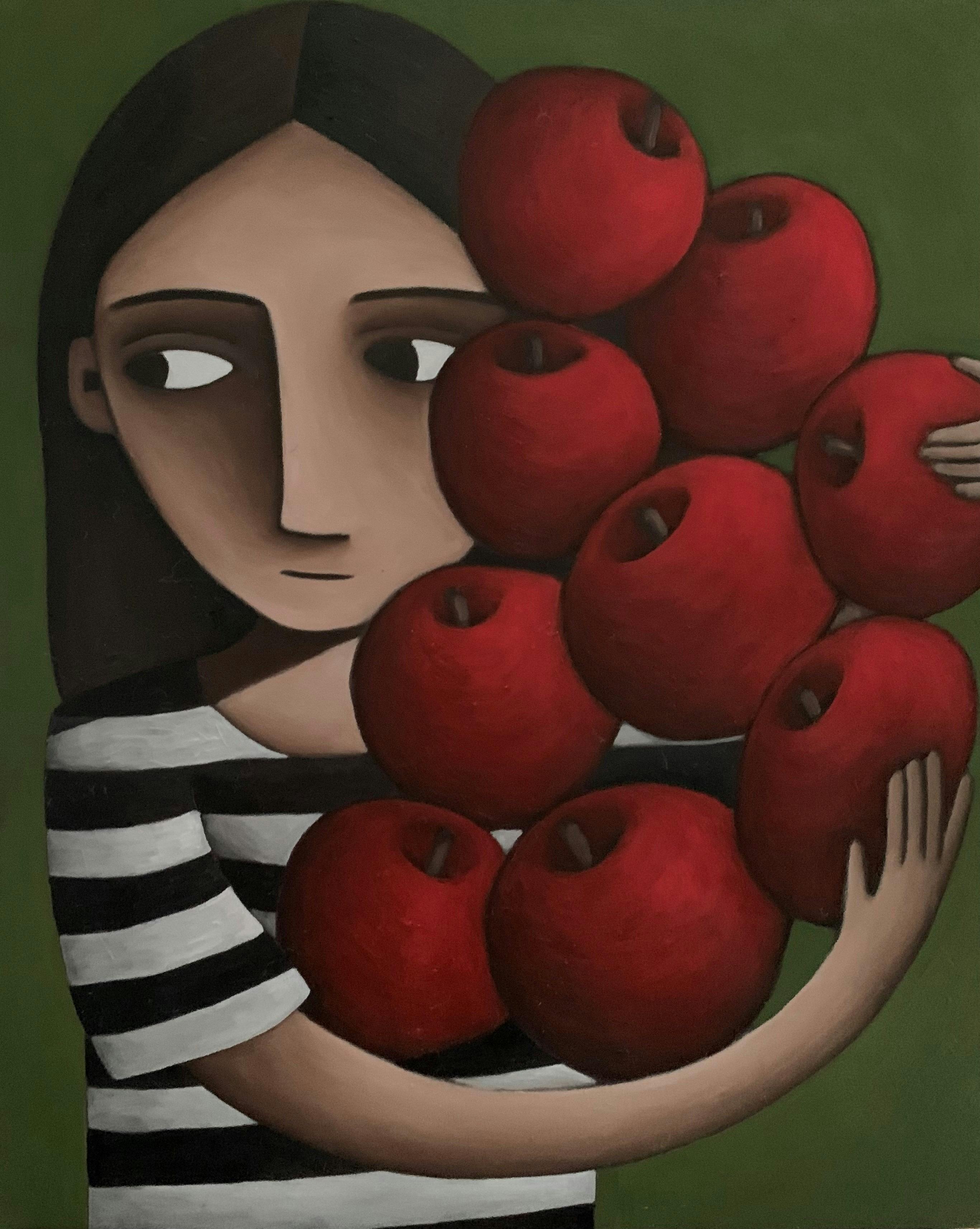 Tis the Season 2024 Oil on Board Therese Shanley