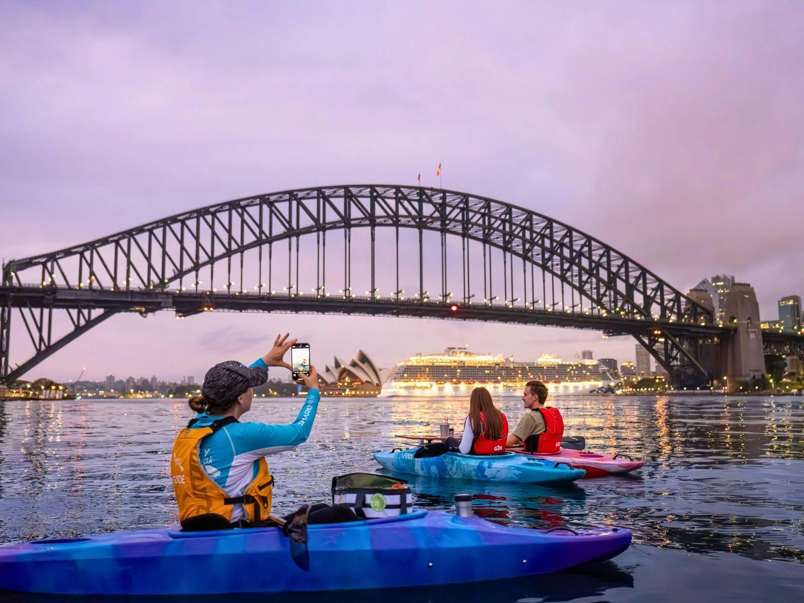 Die beste Kajaktour im Hafen von Sydney, mit den meisten Auszeichnungen und den besten Bewertungen. Opernhaus