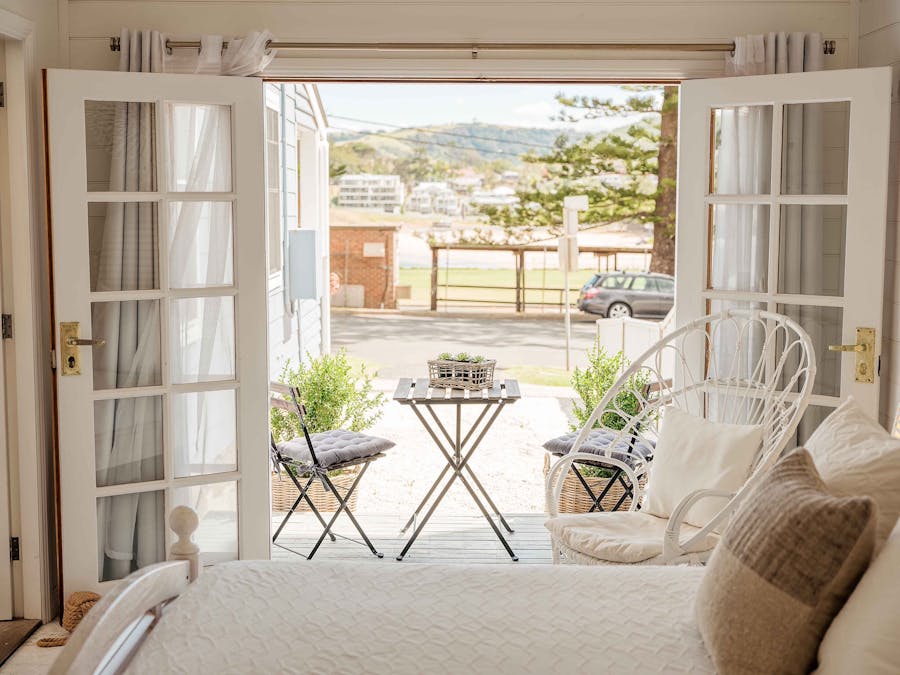 En-suite with Deep Bath and separate walk in shower, shared with Bunk Room if desired.