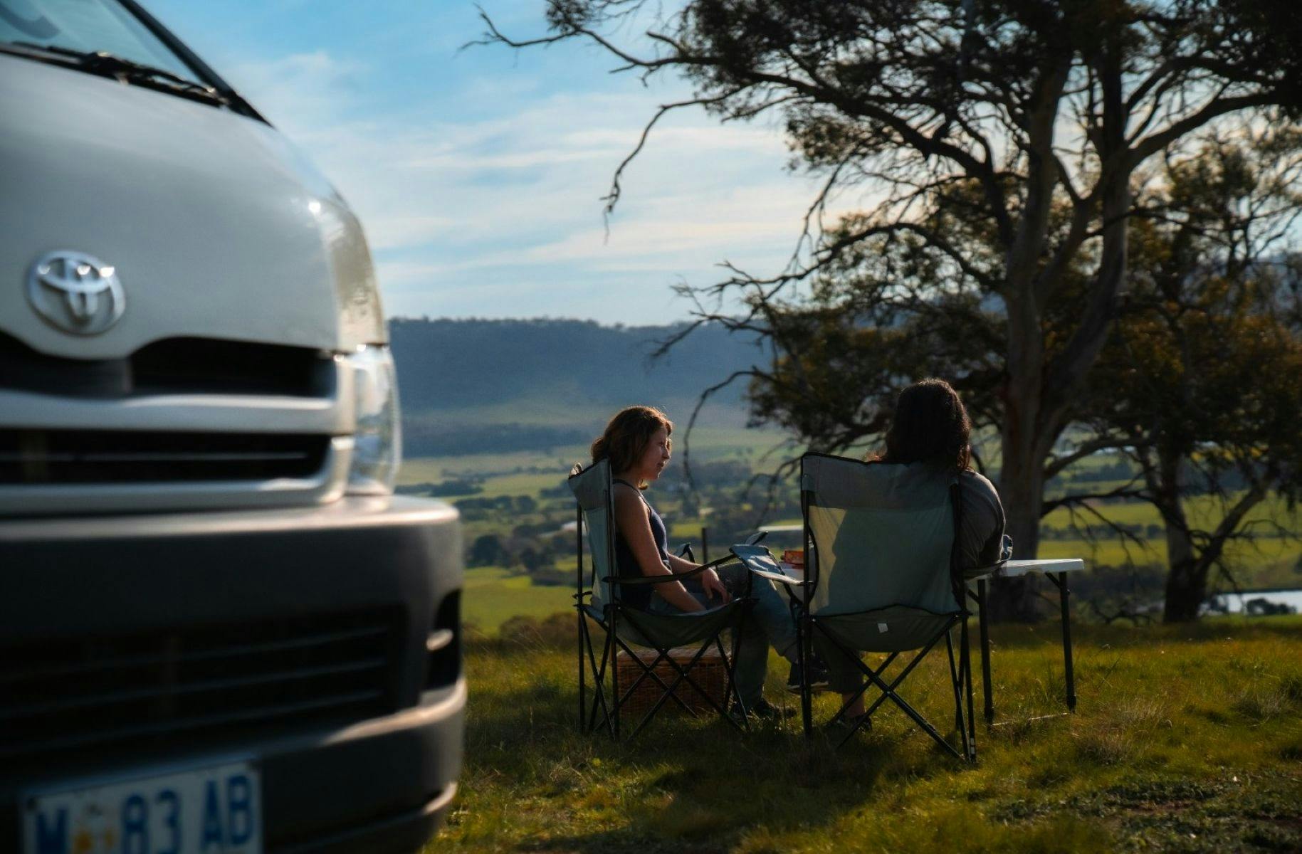 Mercedes Premium Campervan available for rent in Tasmania