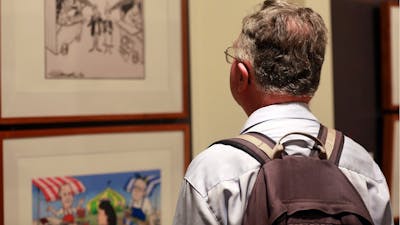 Laugh out loud at the best political cartoons of the year in Behind the Lines