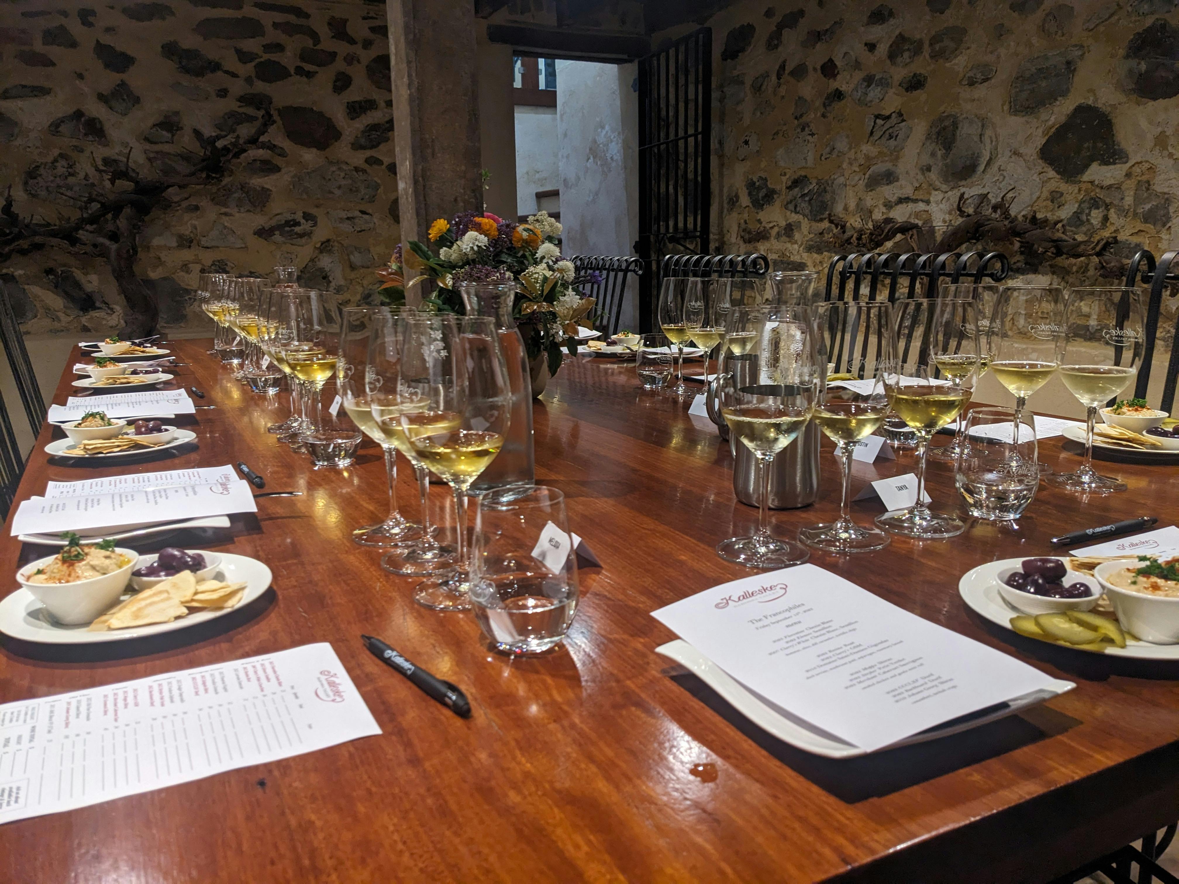 Kalleske Cellar Lunch - Mediterranean Vacation