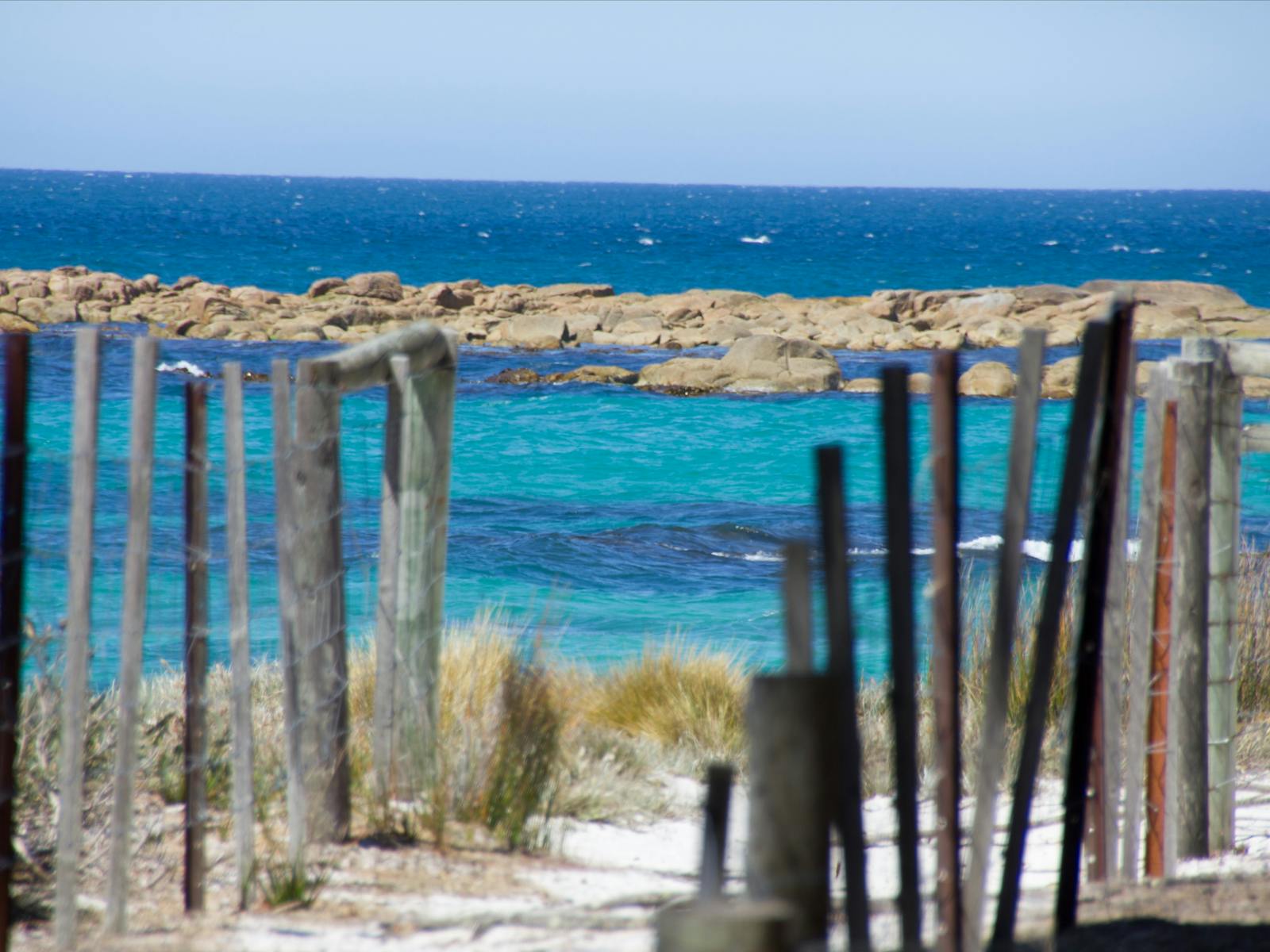 The turquoise ocean at Mt William in north east Tasmania