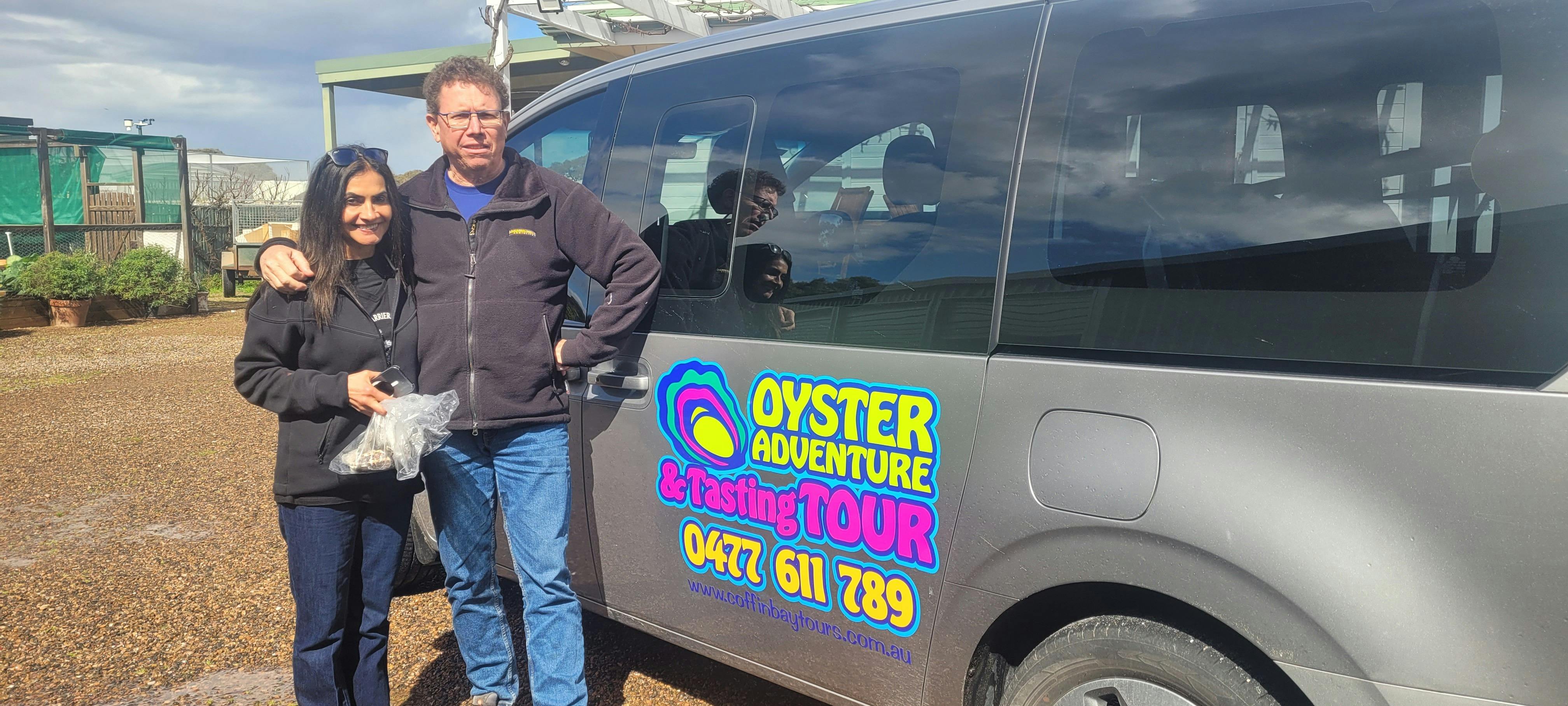 Coffin Bay Tours luxury 8 seater vehicle