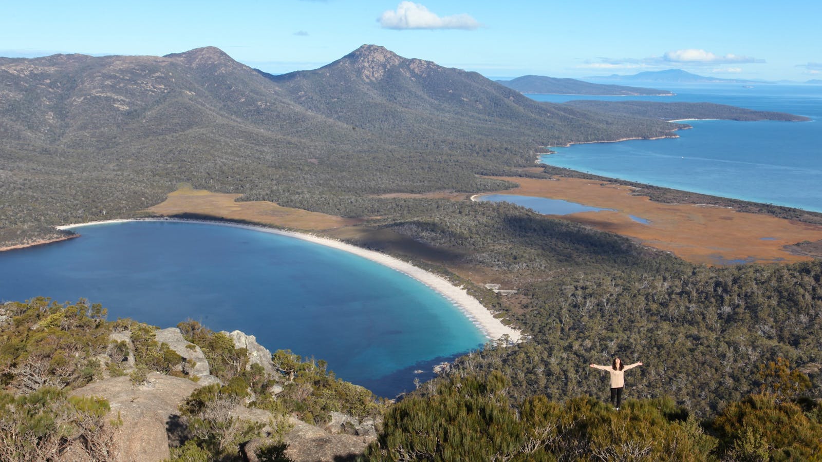 Clear your mind of all your woes and give in to nature. Freycinet is a majestic and magical place.