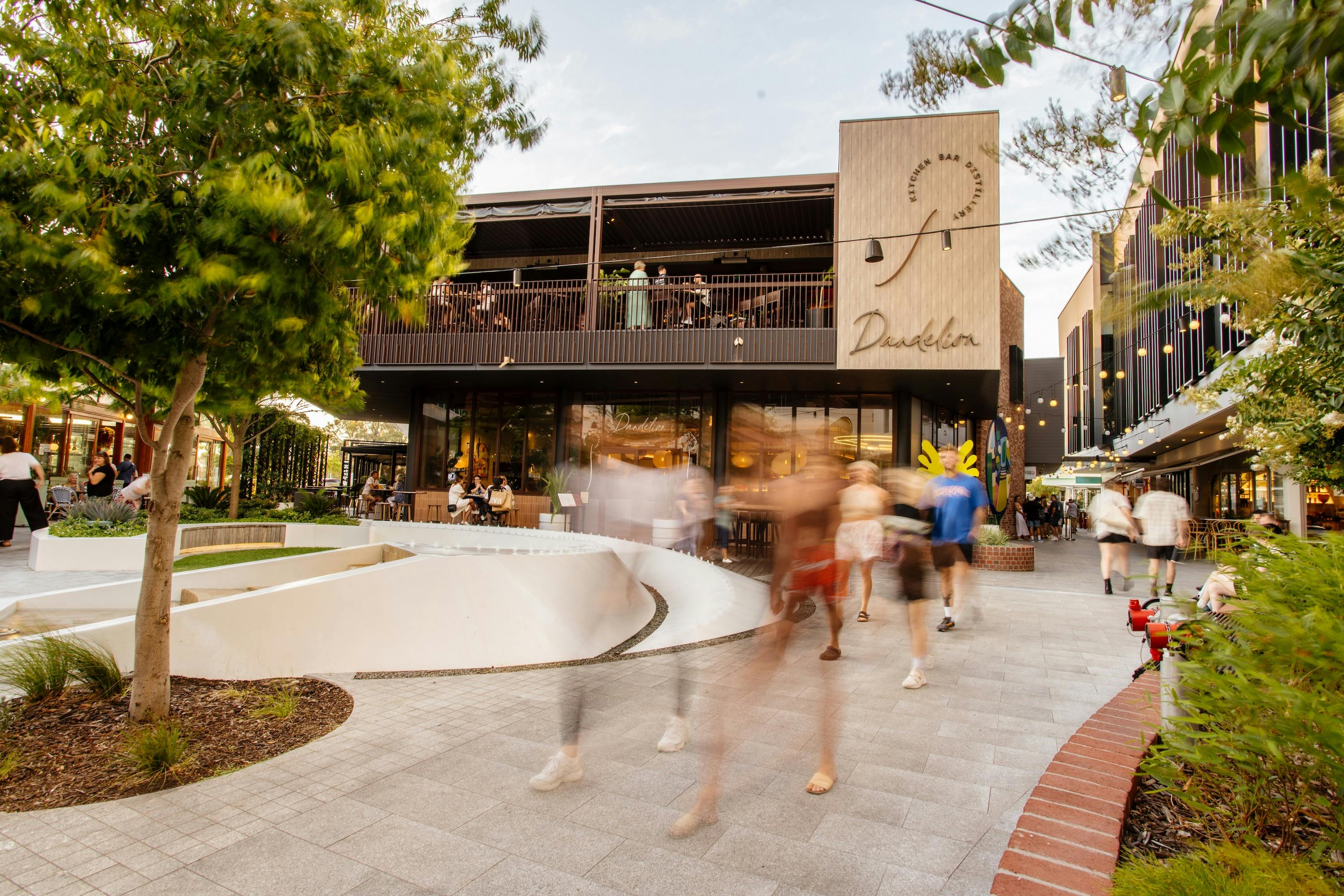 Karrinyup Shopping Centre West Deck alfresco dining