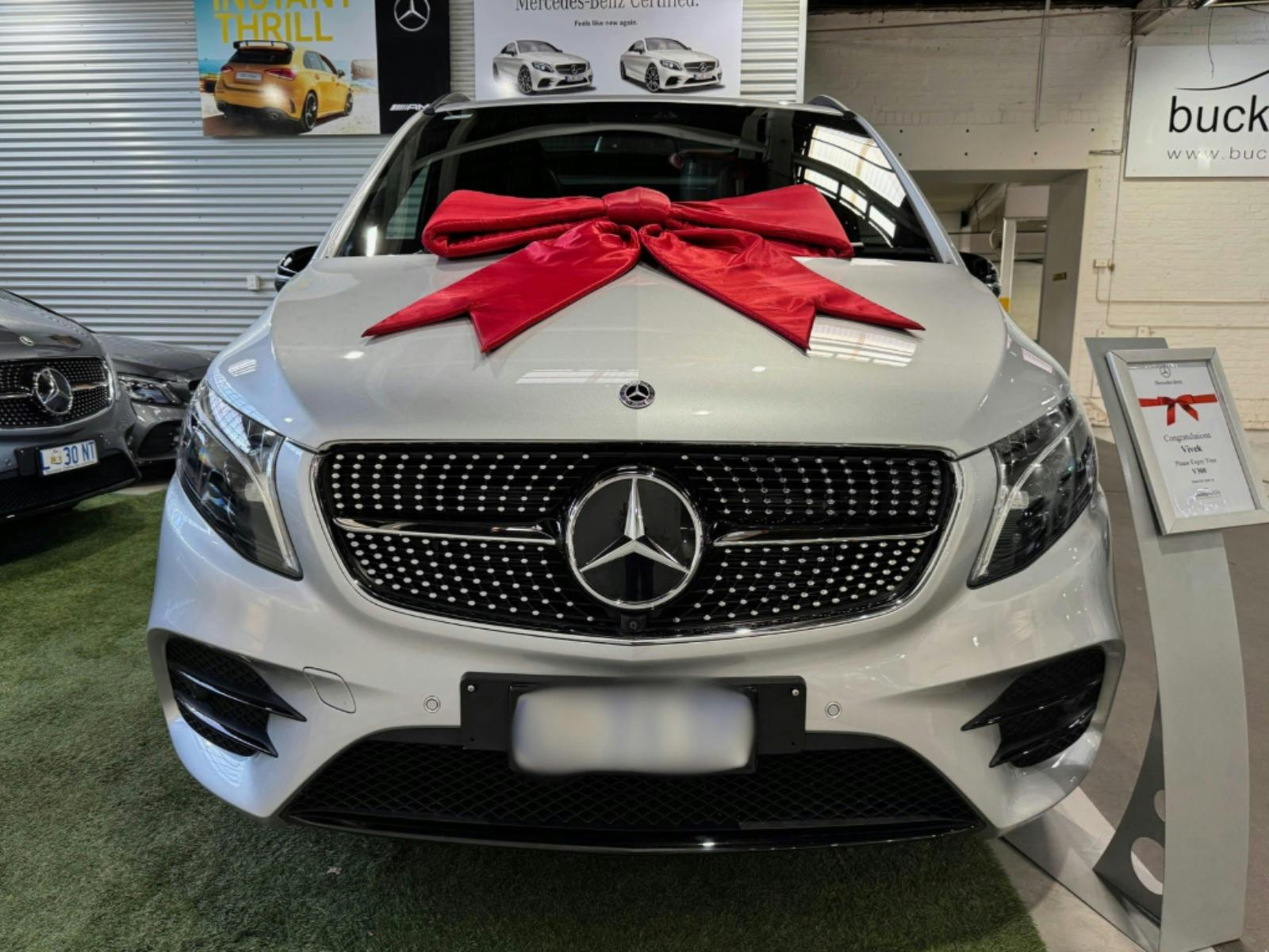 Our flagship 2024 Mercedes Benz V Class 8 seater