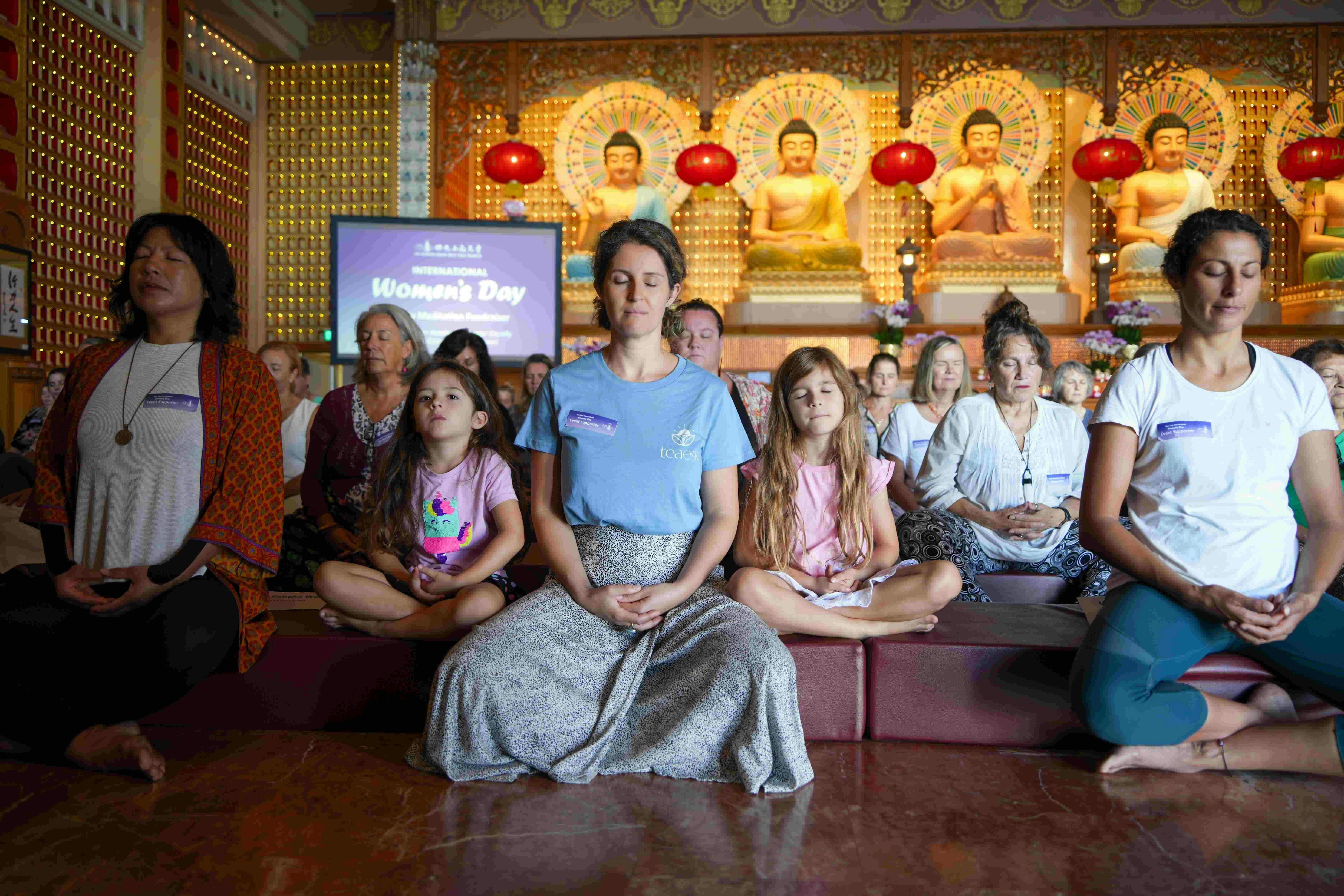 Nan Tien International Women's Day Charity Meditation Fundraiser