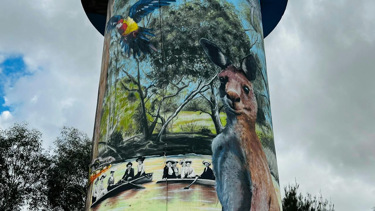 Walla Walla Water Tower Mural