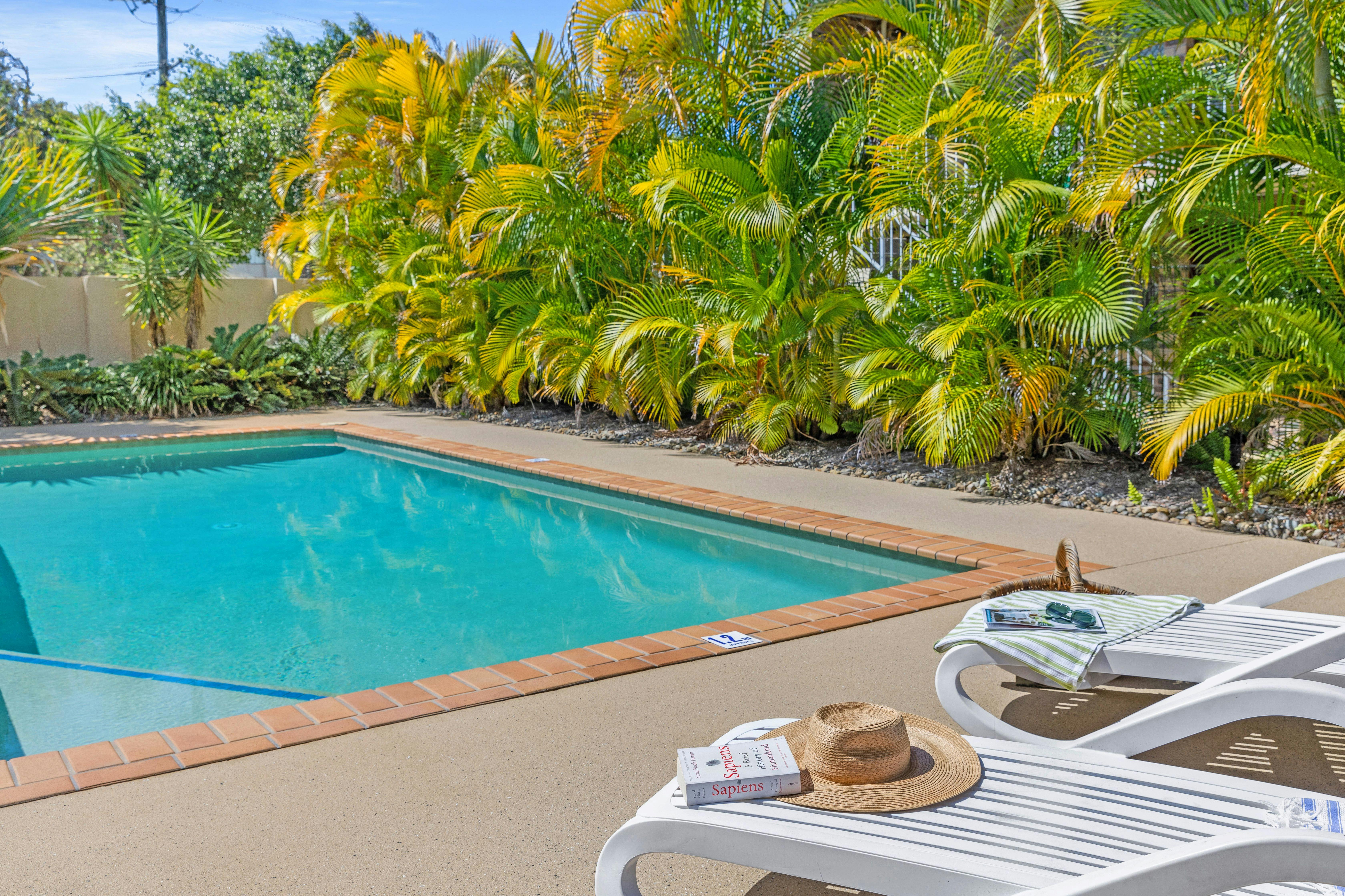 Relax by the Motel pool!