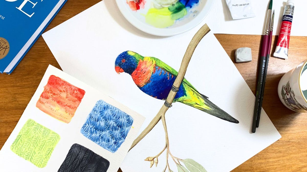 watercolour painting