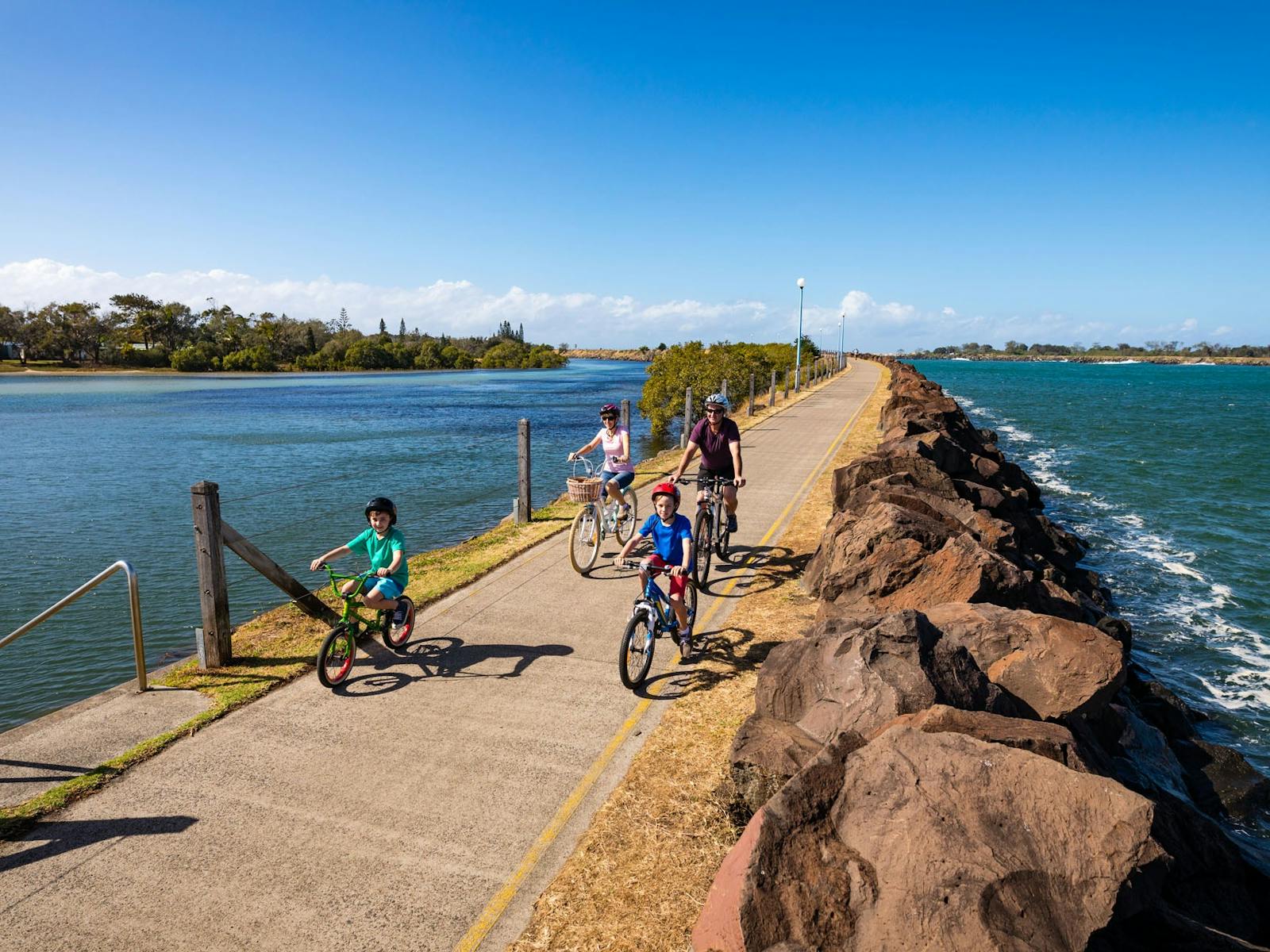 Part of the extensive coastal path from Ballina to Lennox Head