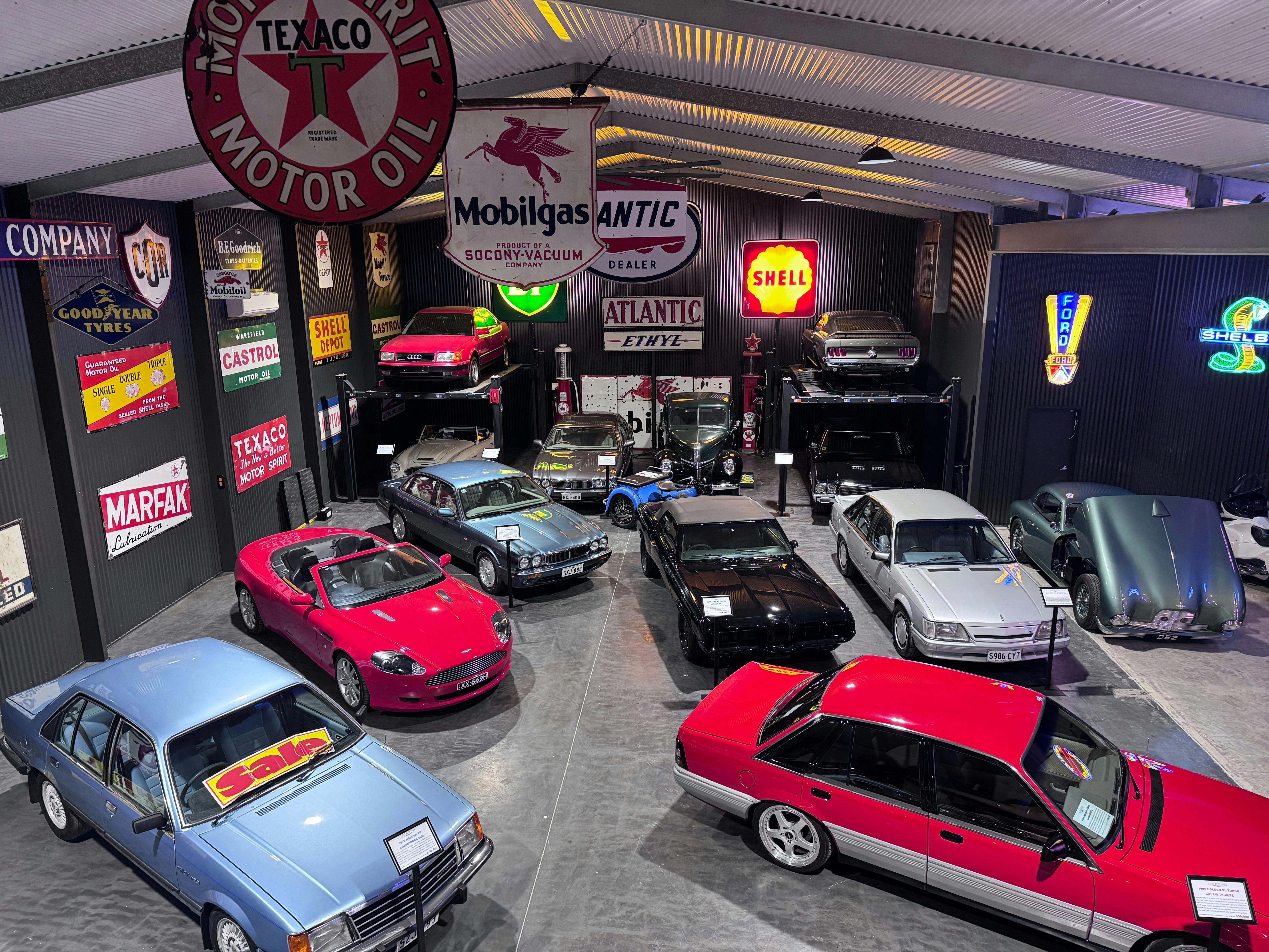 Classic Motor Studio Birds Eye View of Showroom