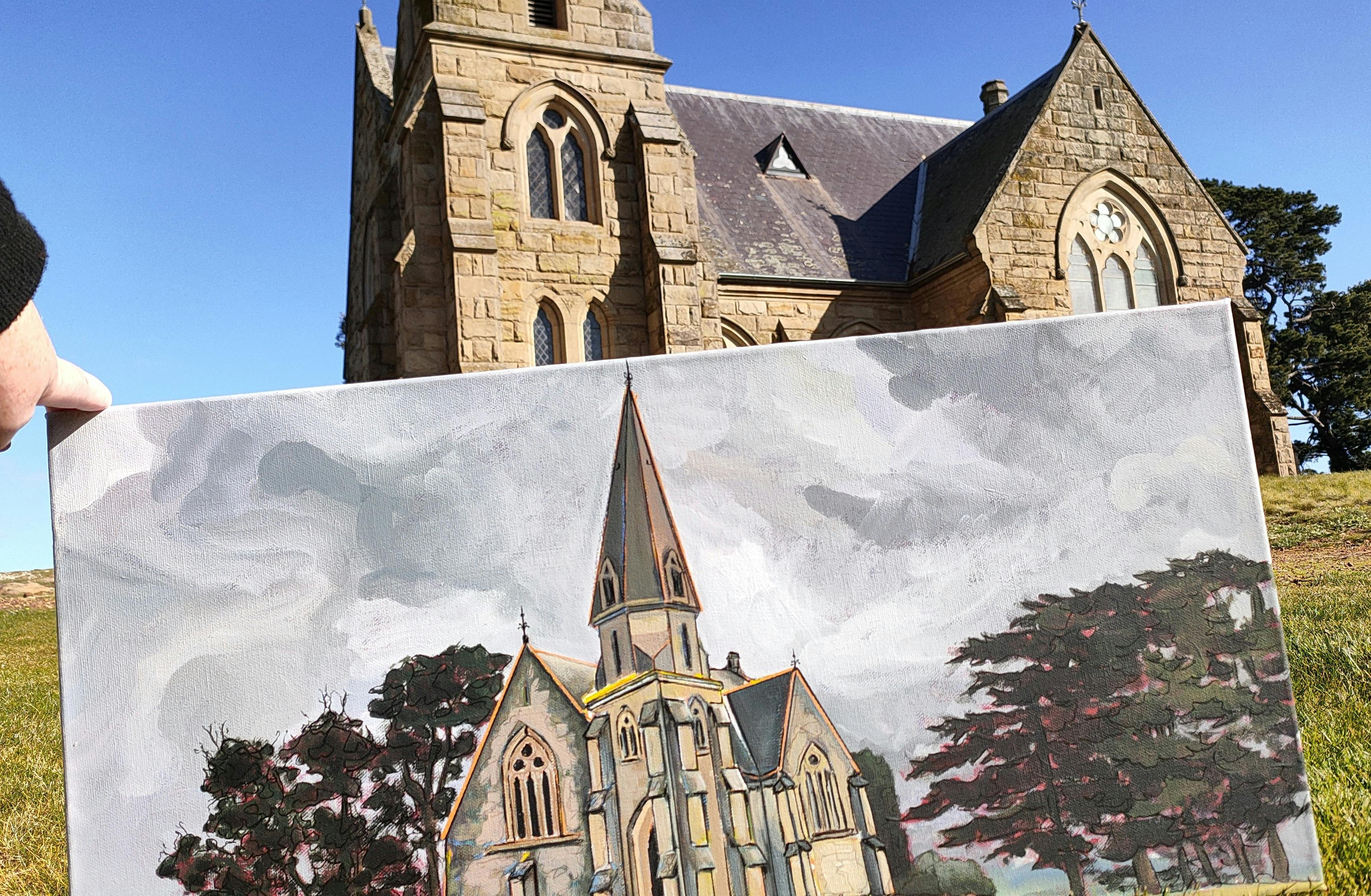 Campbell Town, Painting retreat, convict