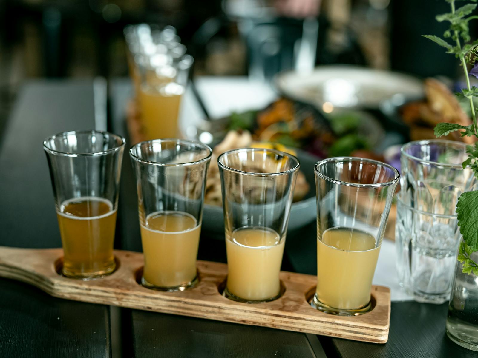 Cider tasting paddle