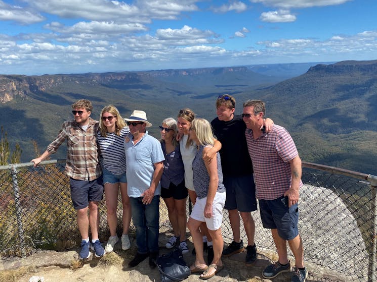 Small group touring of the Blue Mountains