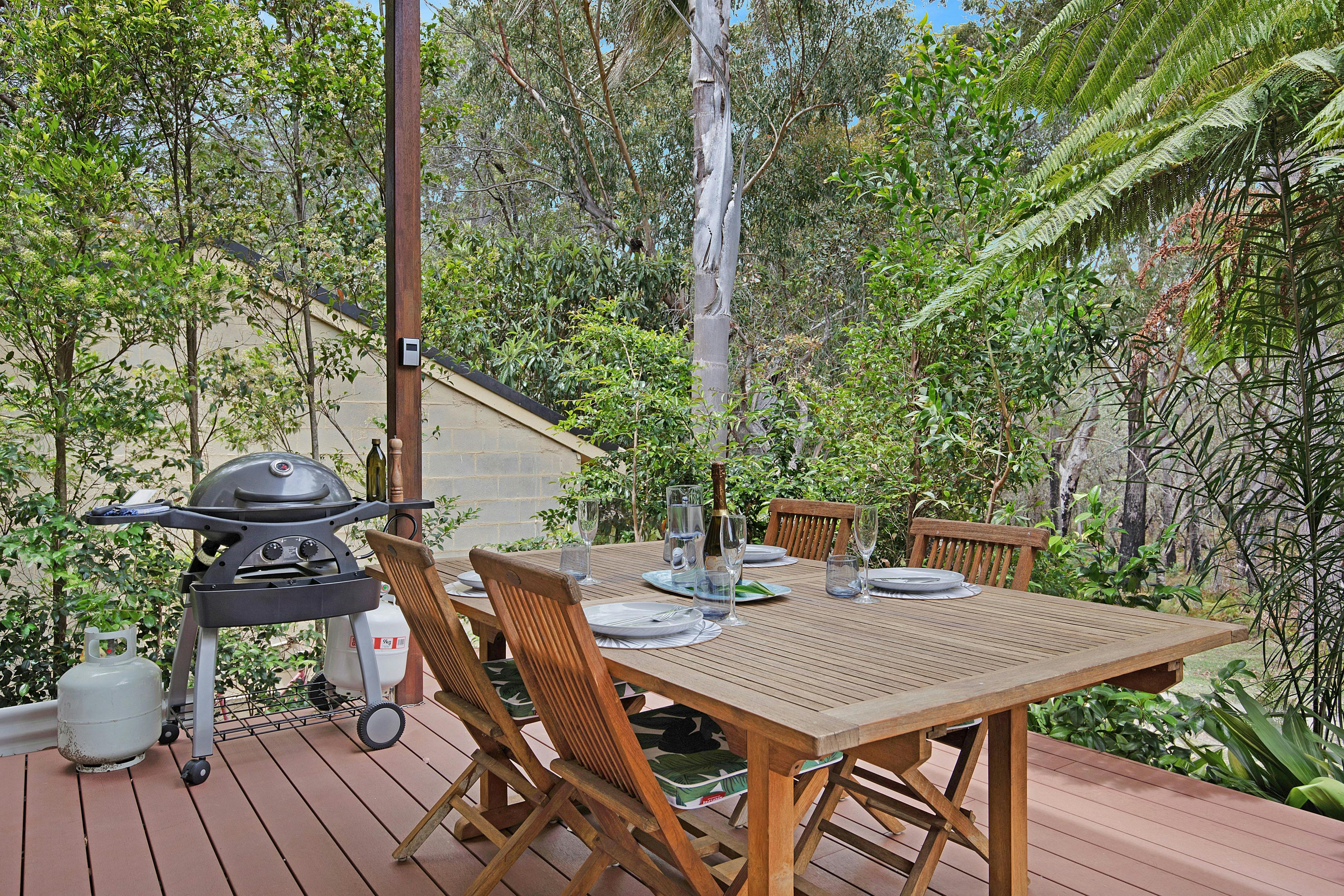 야외 바베큐 다이닝