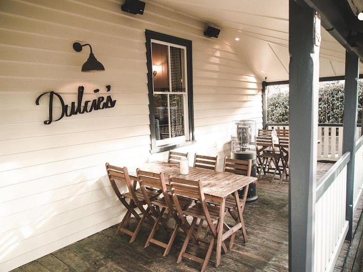 Dulcies Cottage Verandah