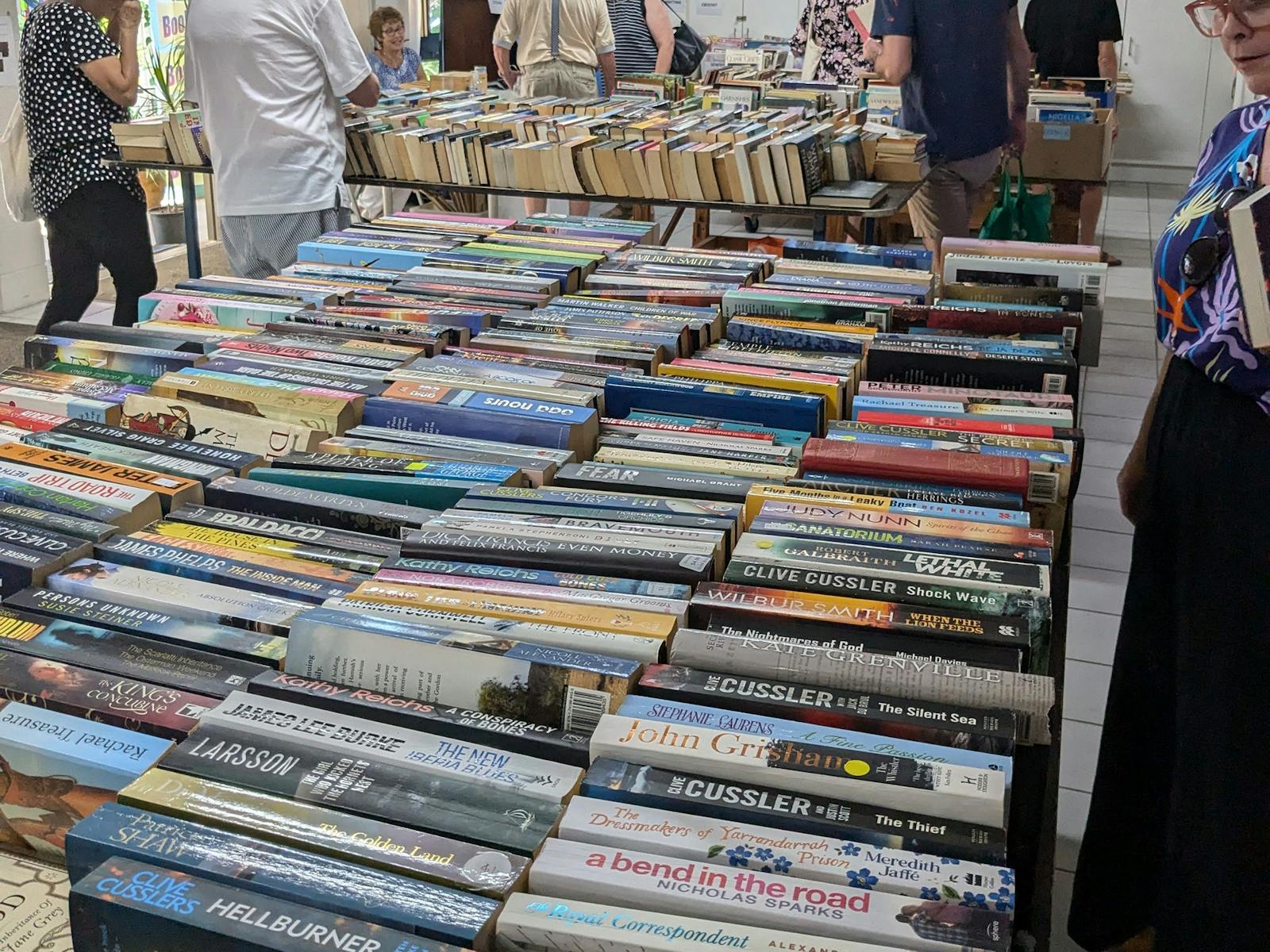 Pre-loved books, puzzles and magazines , at Caloundra Arts Centre's Artisan Fair