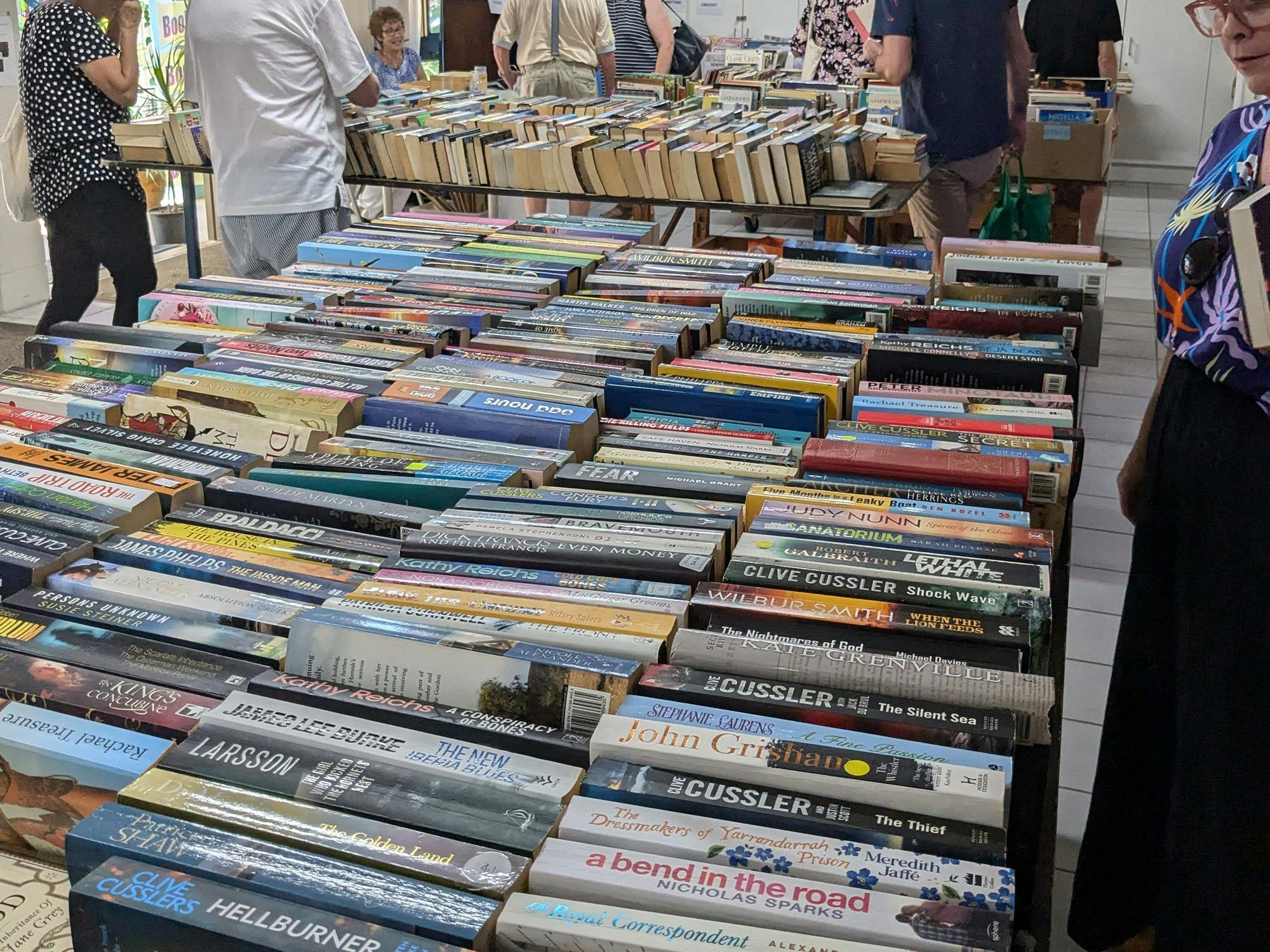 Pre-loved books, puzzles and magazines , at Caloundra Arts Centre's Artisan Fair