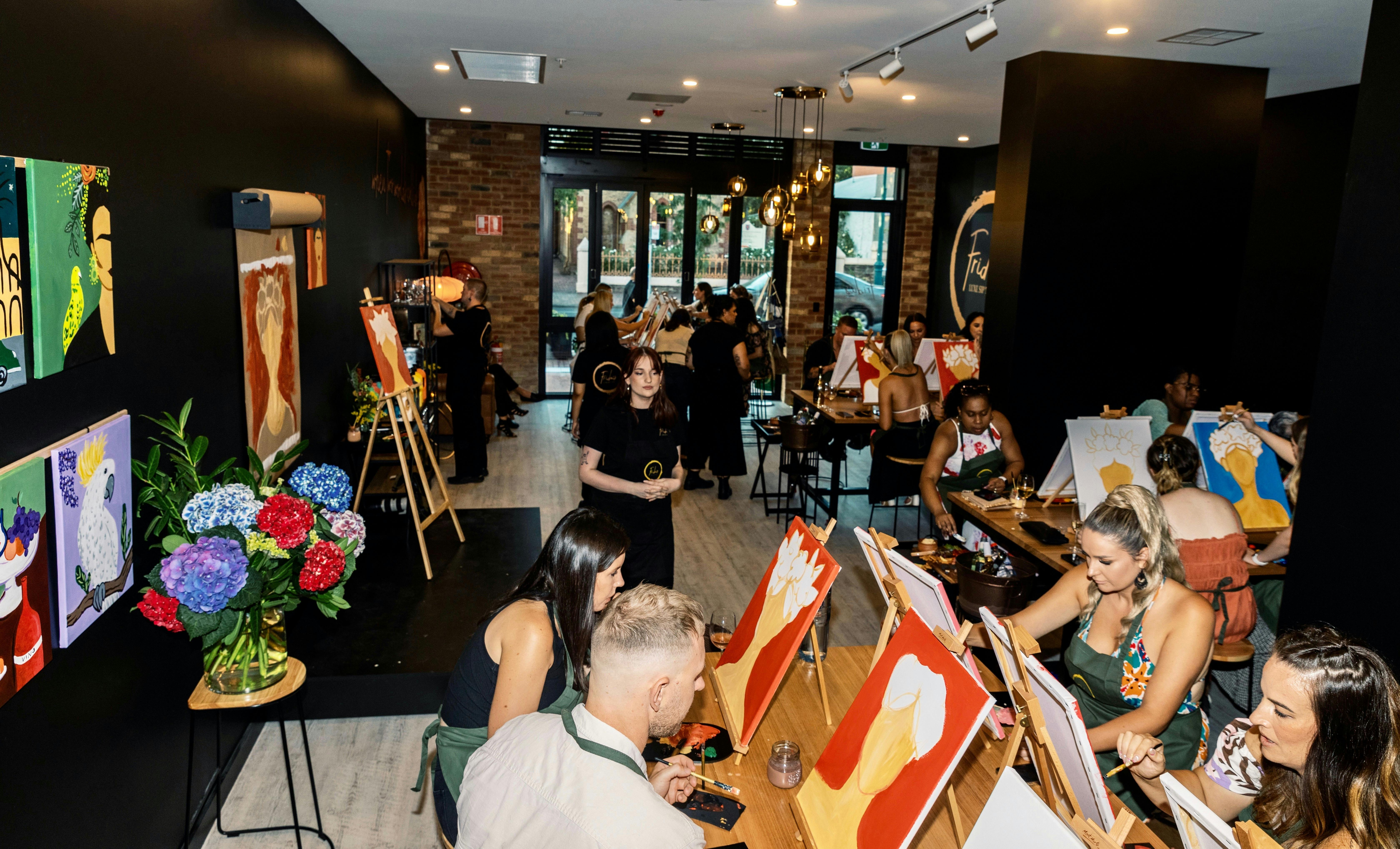 Frida's Sip n' Paint Adelaide
