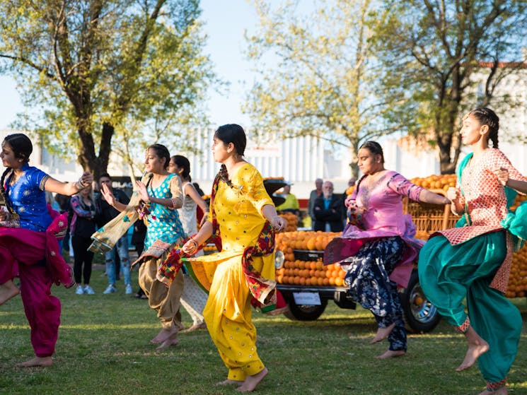 Multicultural dance