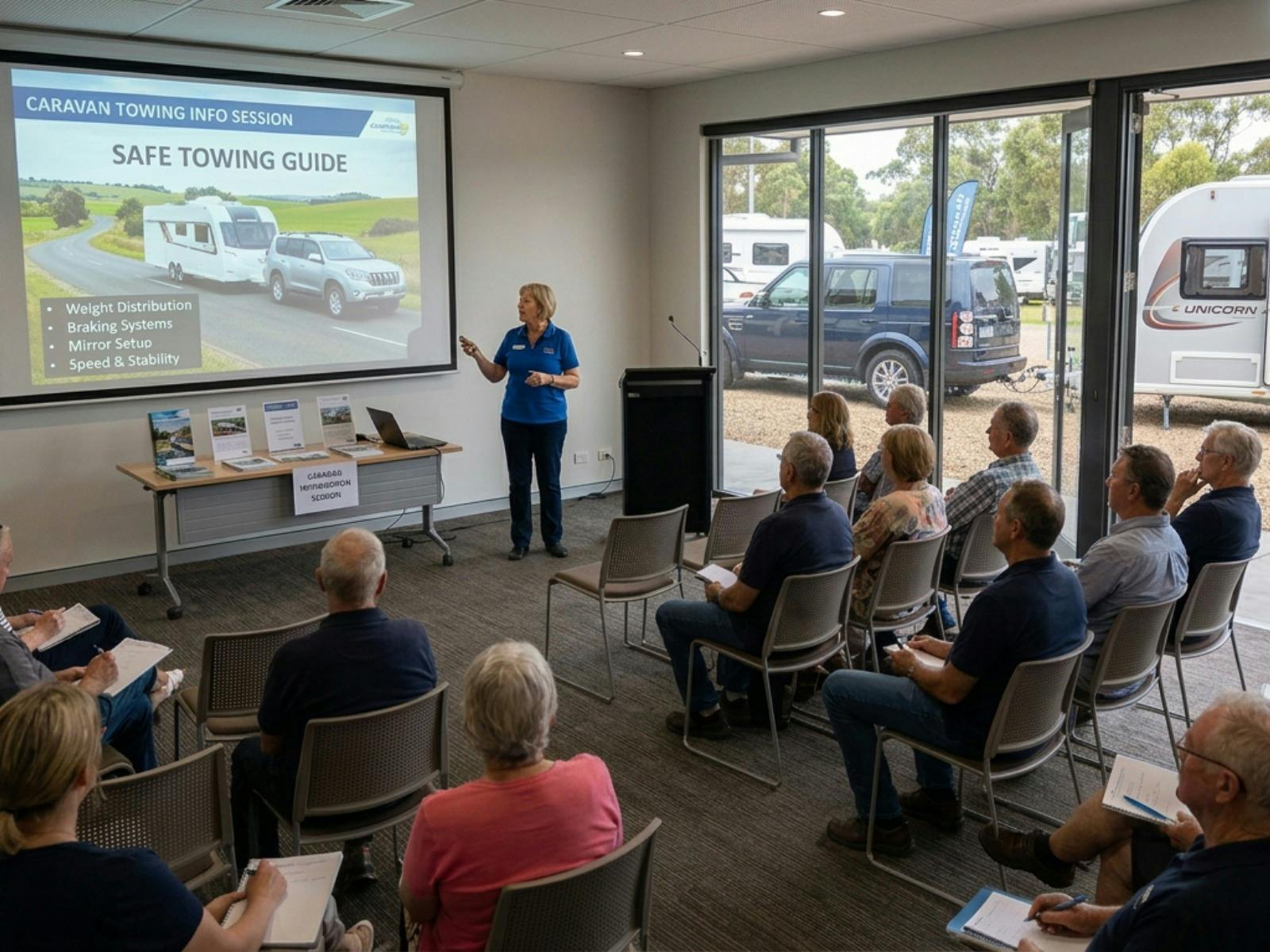 Provide community members with practical and up-to-date info on safe caravan & motorhome travel.