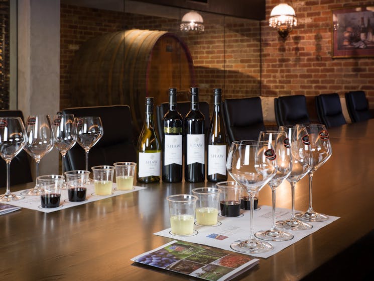 Premium private cellar tasting