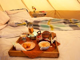 Glamping with all the trimmings