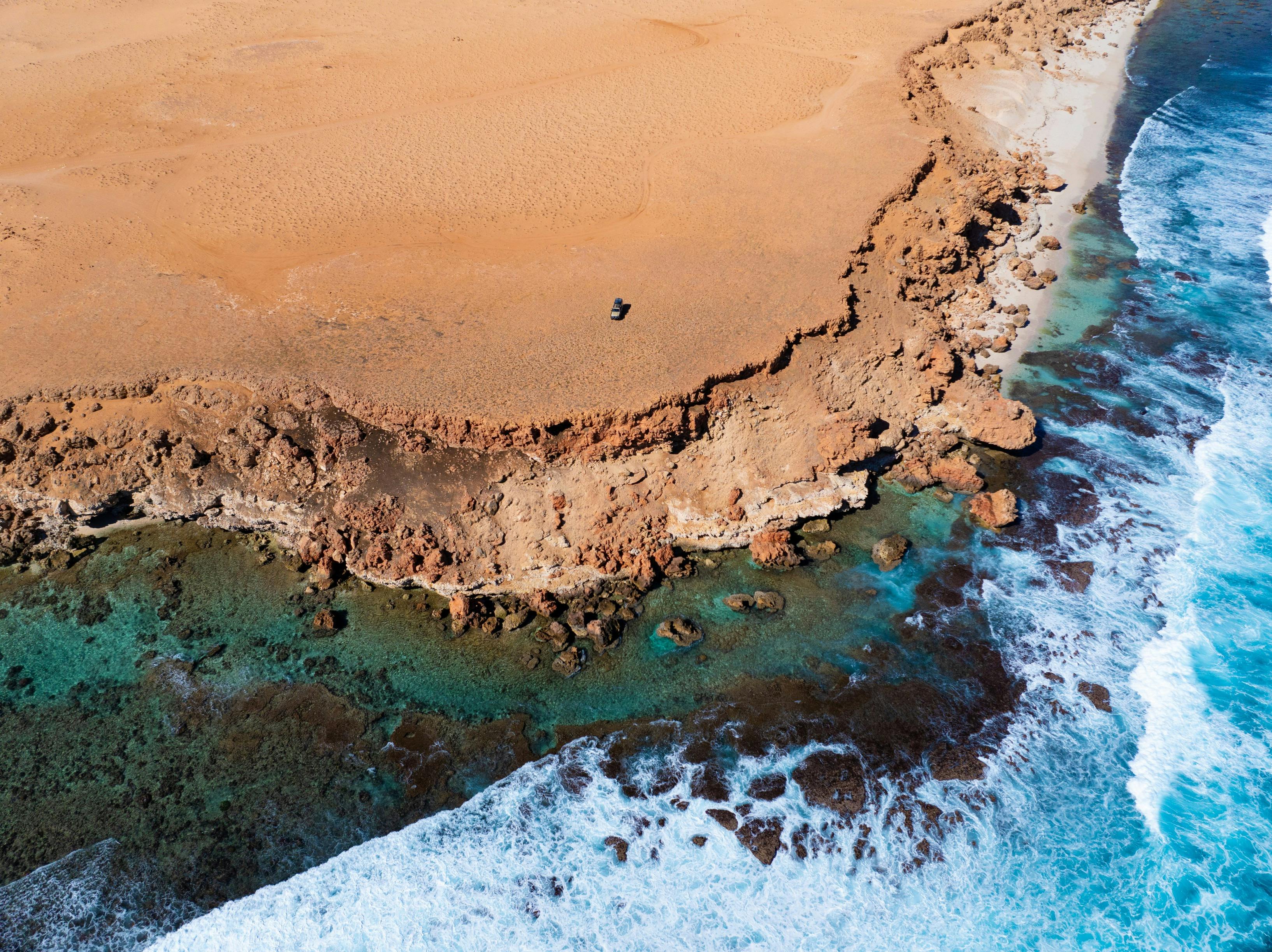 Gnarloo Station coastline, north of Carnarvon