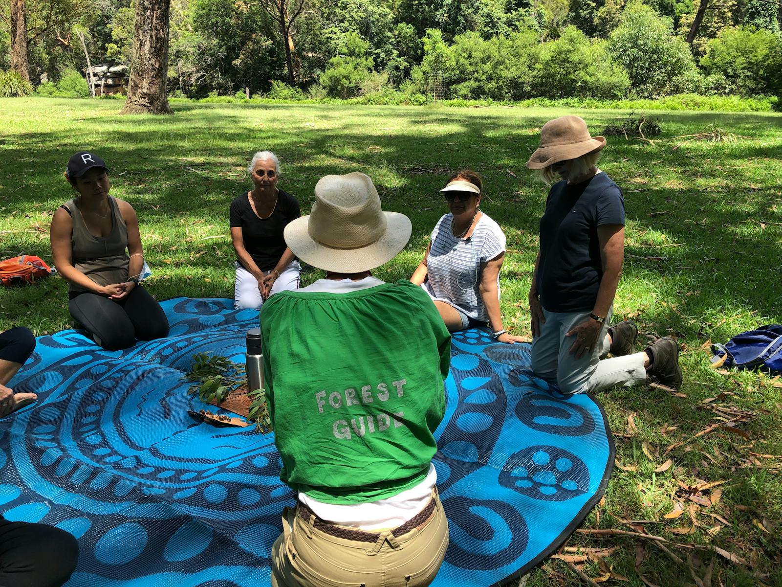 Tea at the end of the Forest Bathing walk