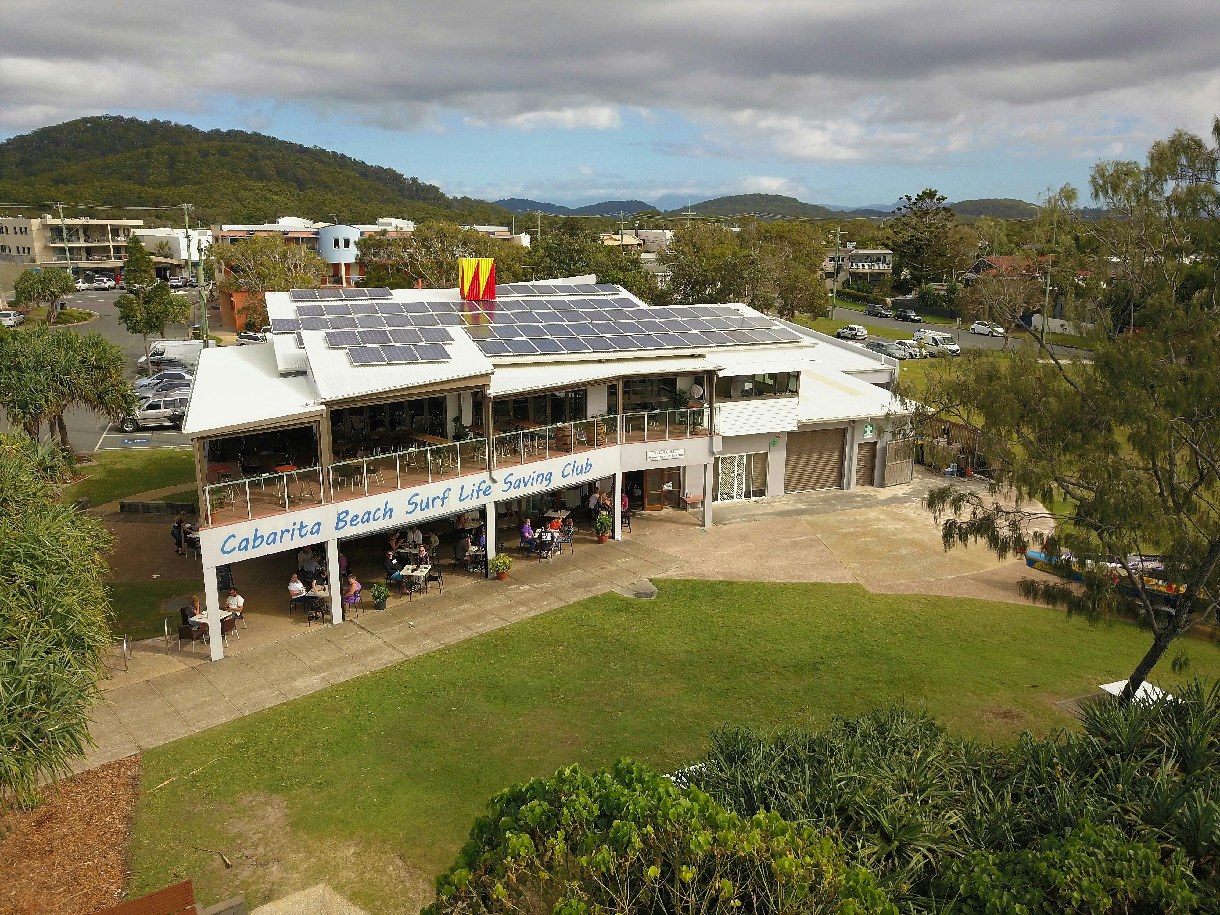 A view of the Cabarita Beach Surf Club