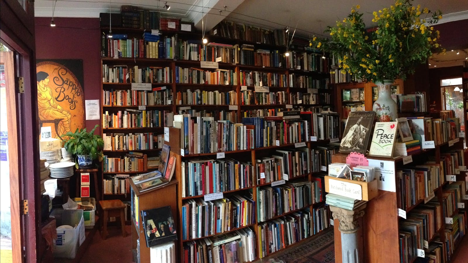 Sappho Books, Cafe and Bar