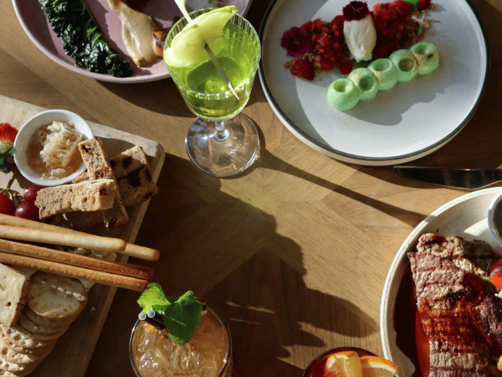Food and Cocktails at The Newmarket Room
