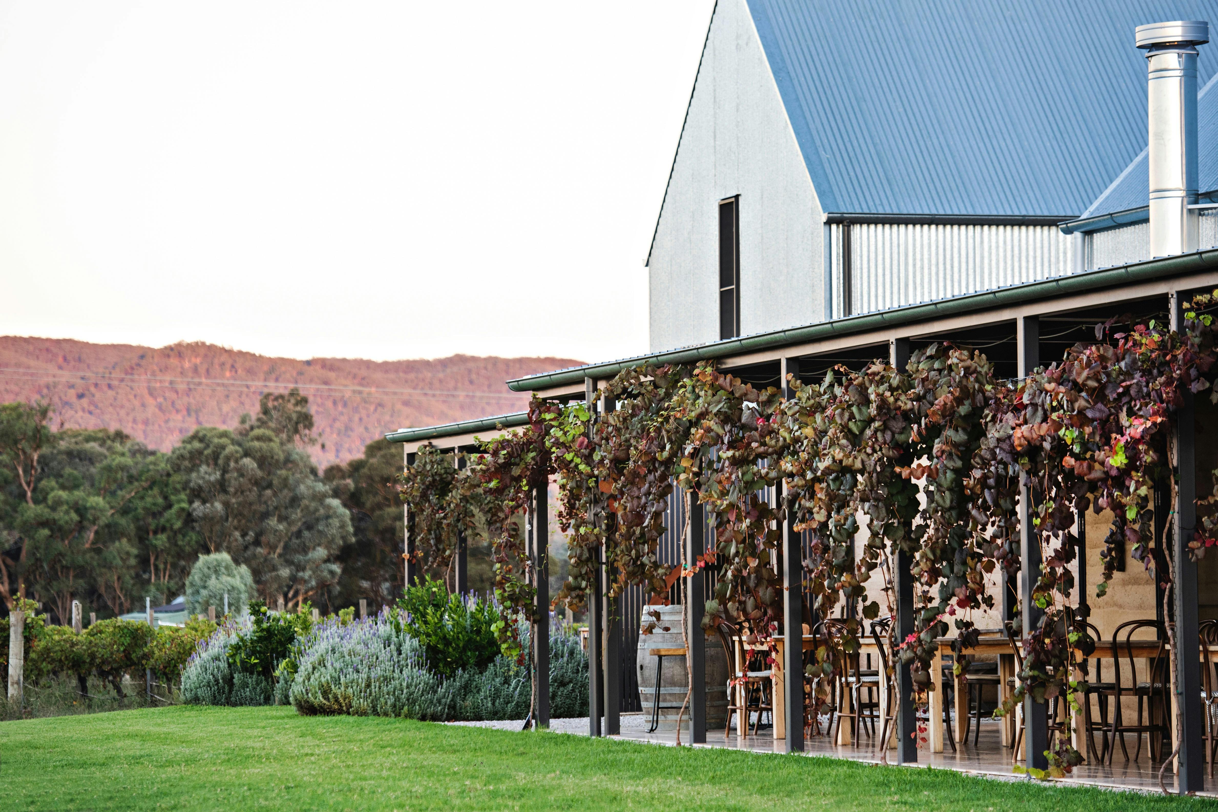 Gate House accommodation at Yeates Wines, Mudgee NSW