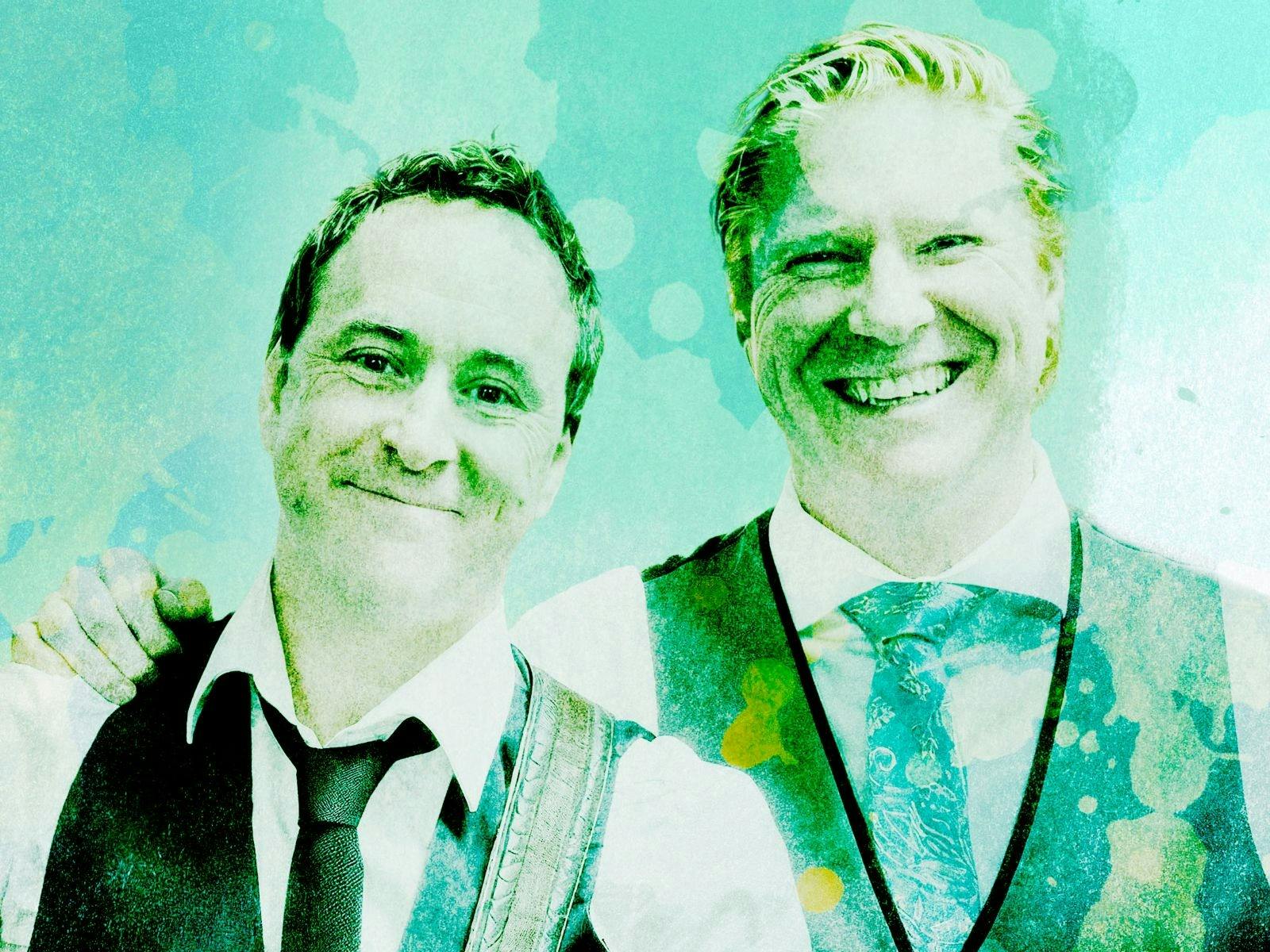 Darren Coggan and Damien Leith
