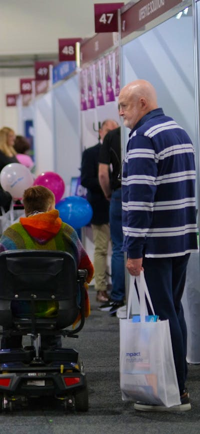 Crowd shot of the Canberra Disability Expo 2023