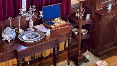 Early Georgian and Victorian English and French furniture and decorative items