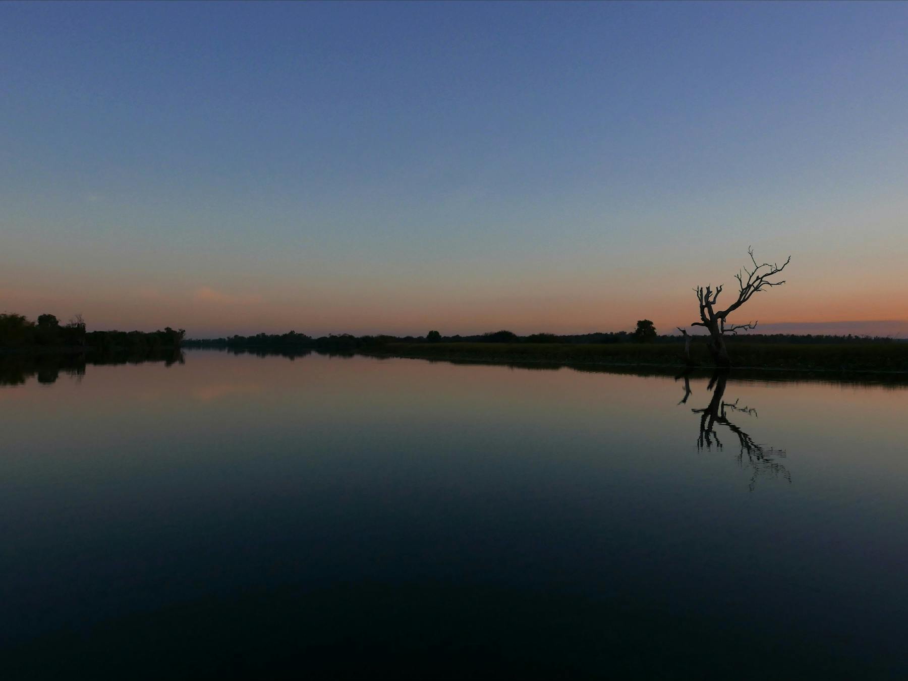 Sunset photo of Corroboree Billabong
