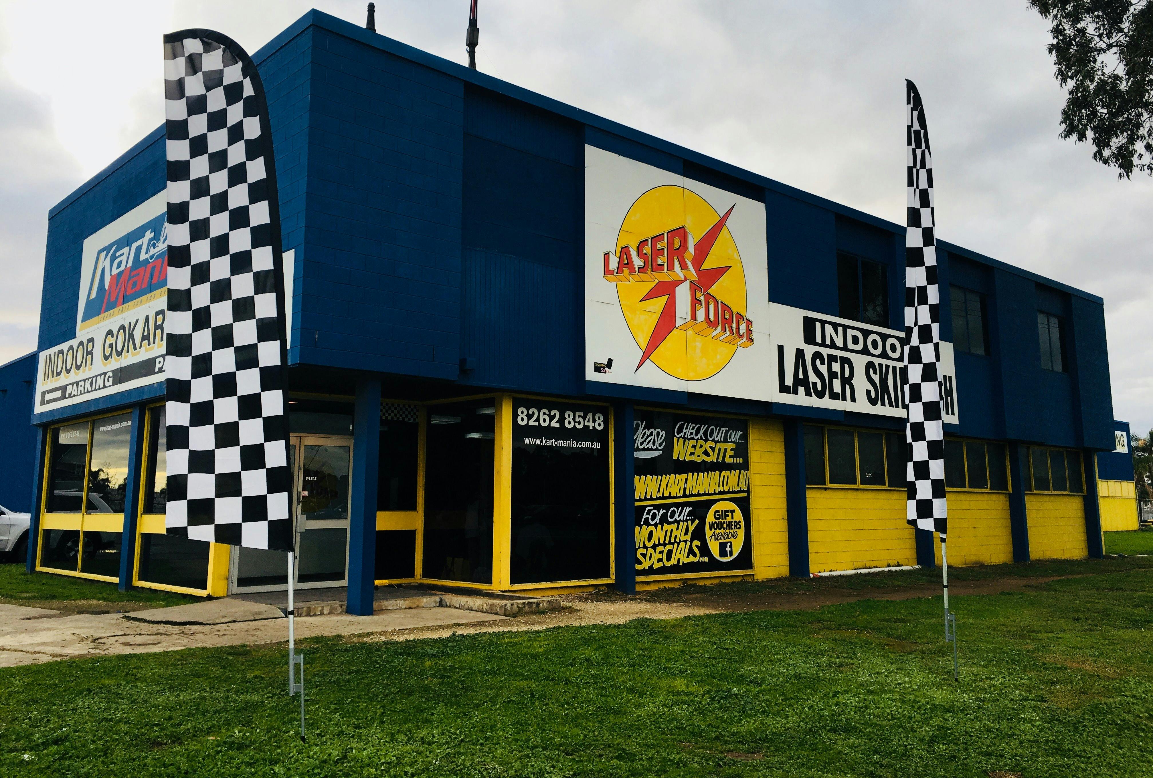 Kartmania Gepps Cross and Laser Tag