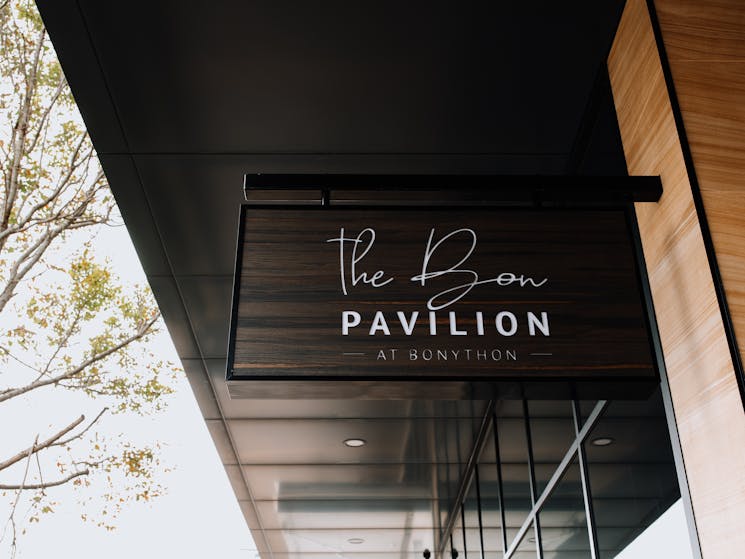 Food and beverages at The Bon Pavilion