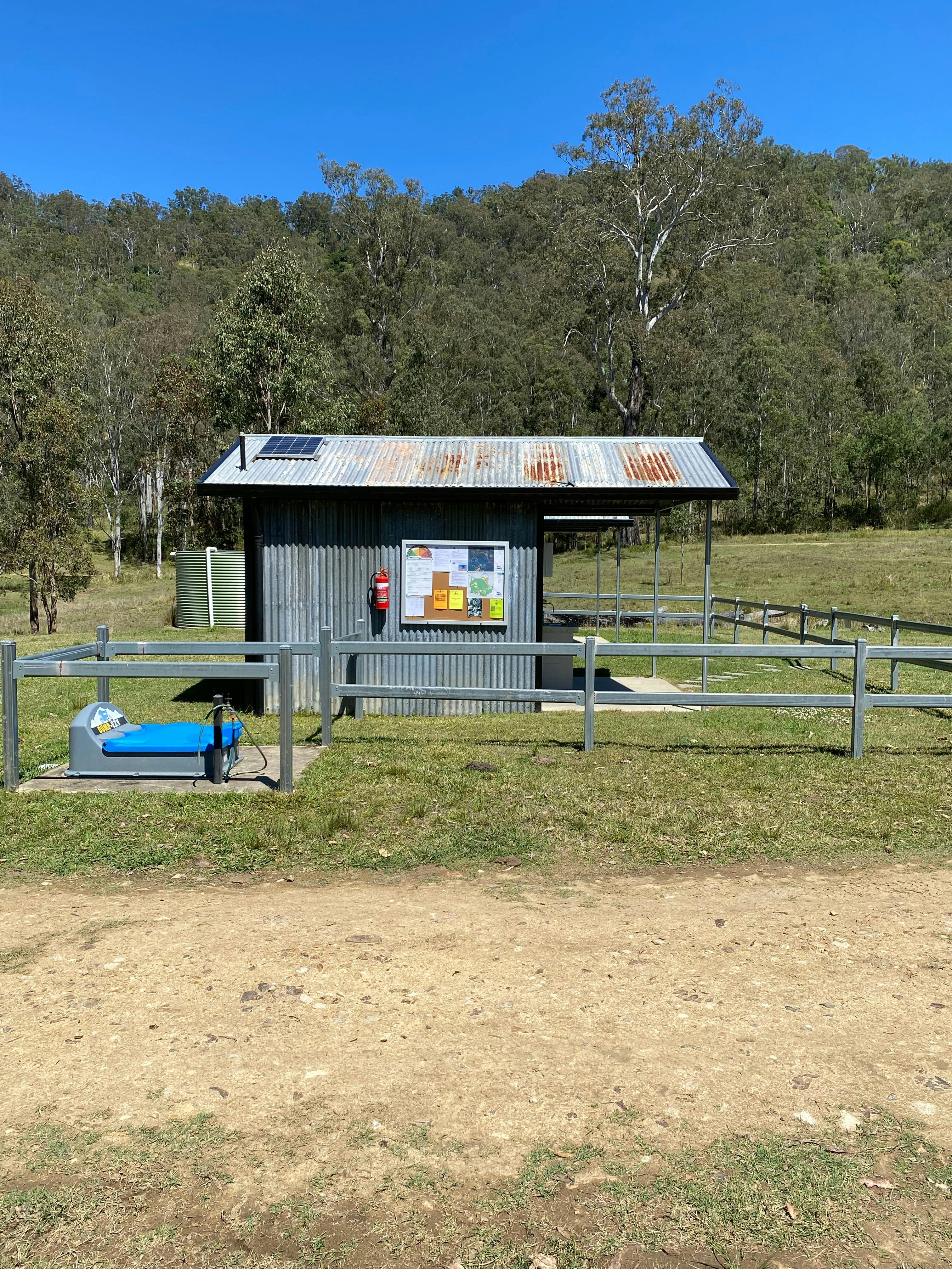 클라렌스 캠핑장의 덤프 포인트