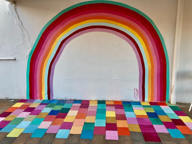 Rainbow Mural Moonta