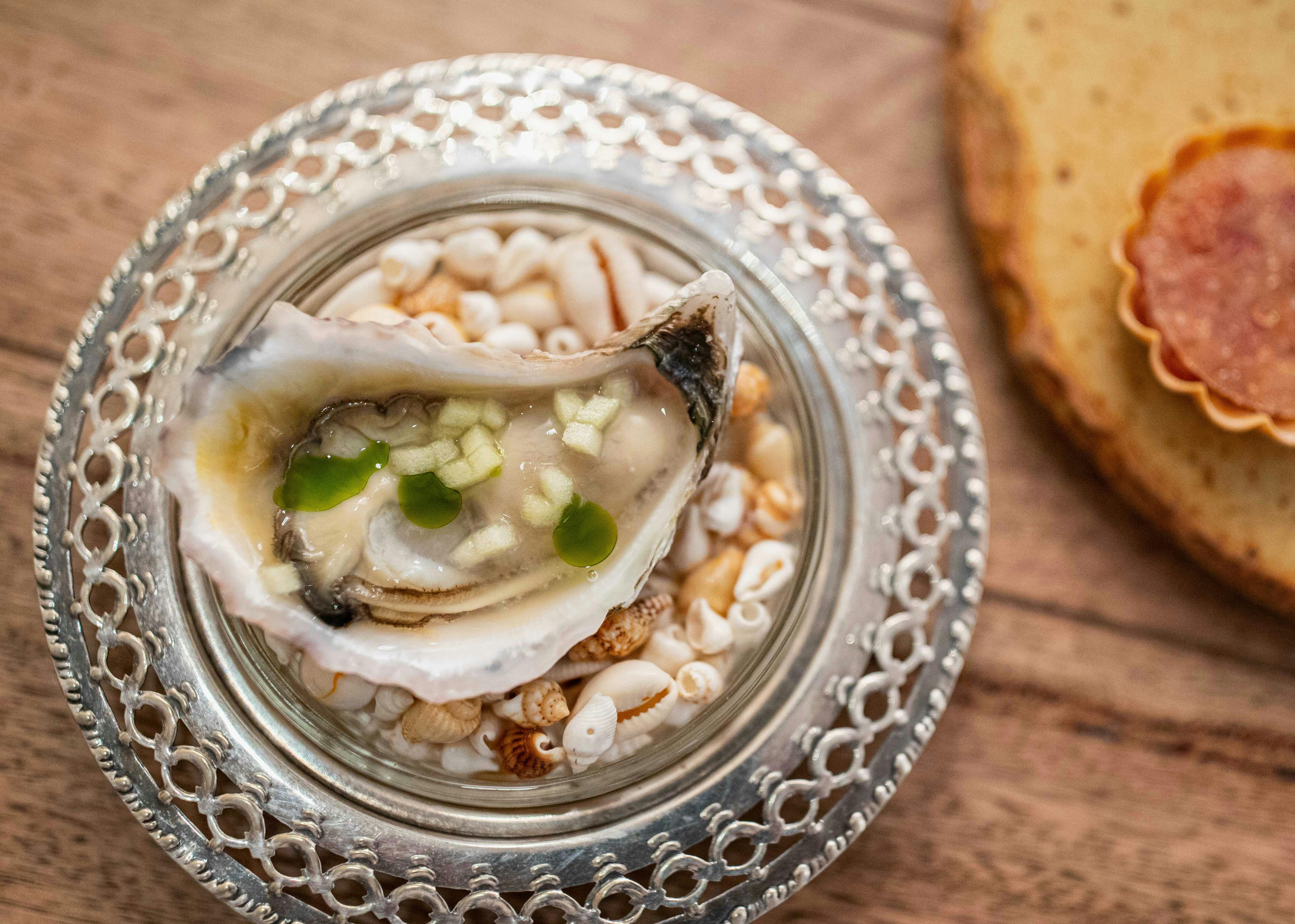 Champagne Mignonette, Granny Smith Apples